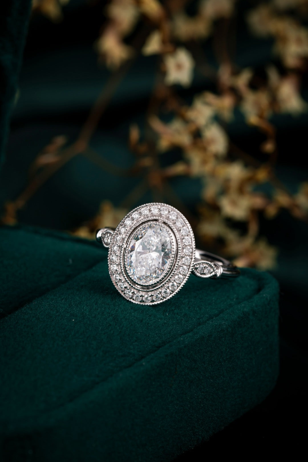 Burton Jewelry - Pt900 Lab Grown Diamond Ring