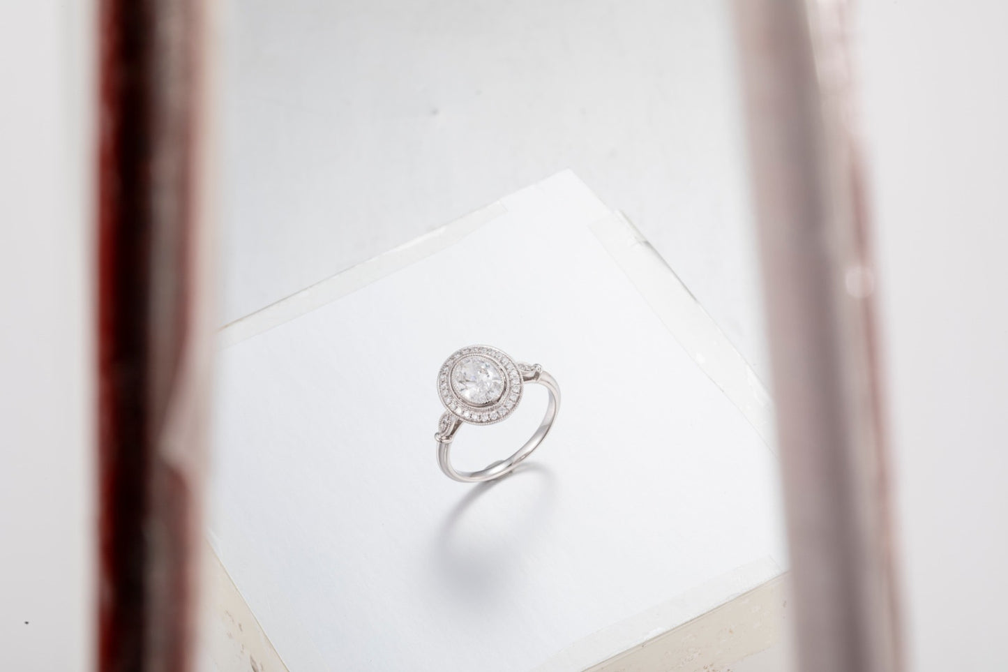 Burton Jewelry - Pt900 Lab Grown Diamond Ring