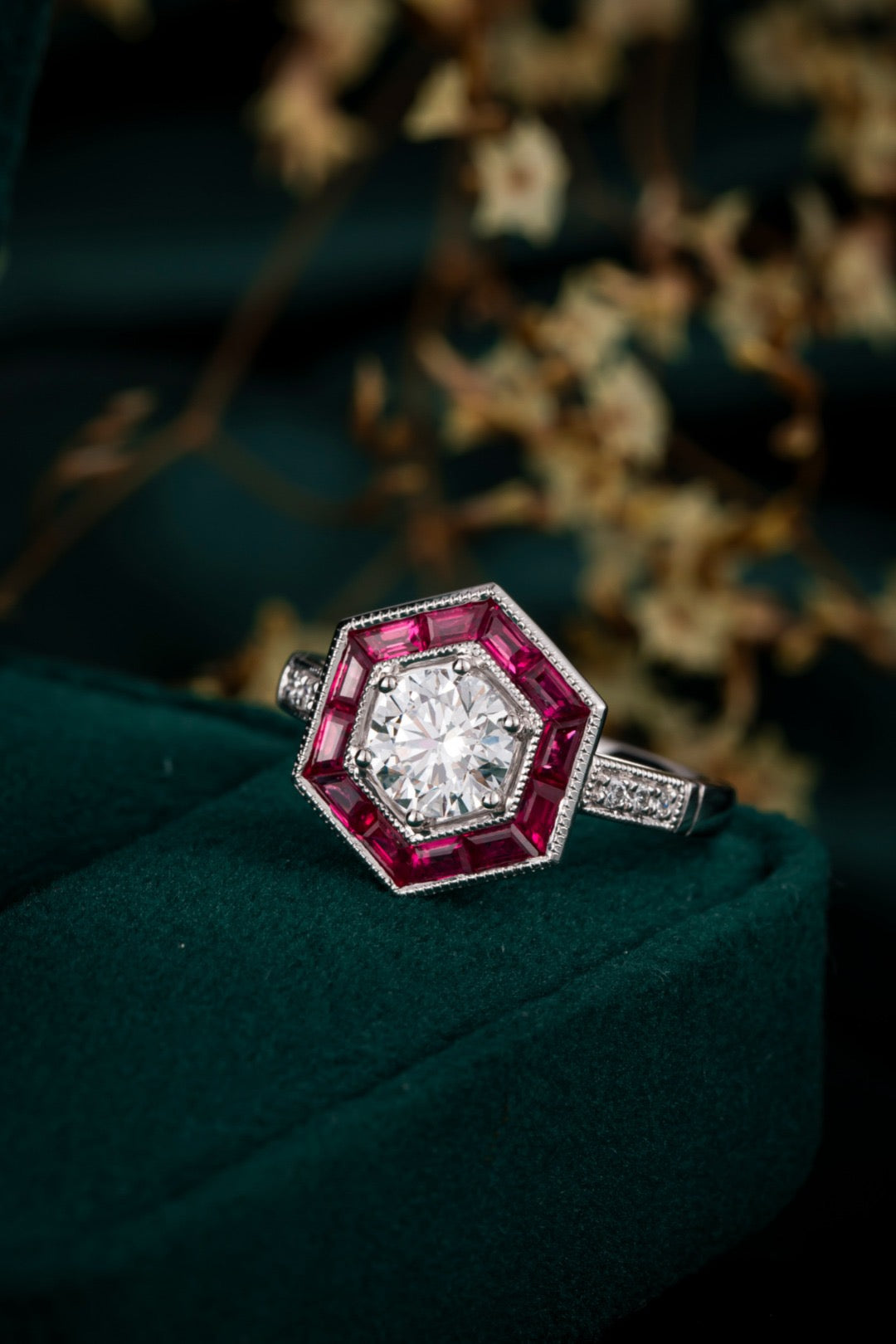 Burton Jewelry - Pt900 Lab Grown Diamond Ring