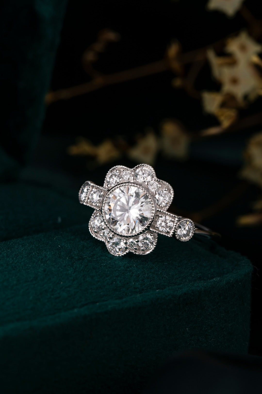 Burton Jewelry - Pt900 Lab Grown Diamond Ring