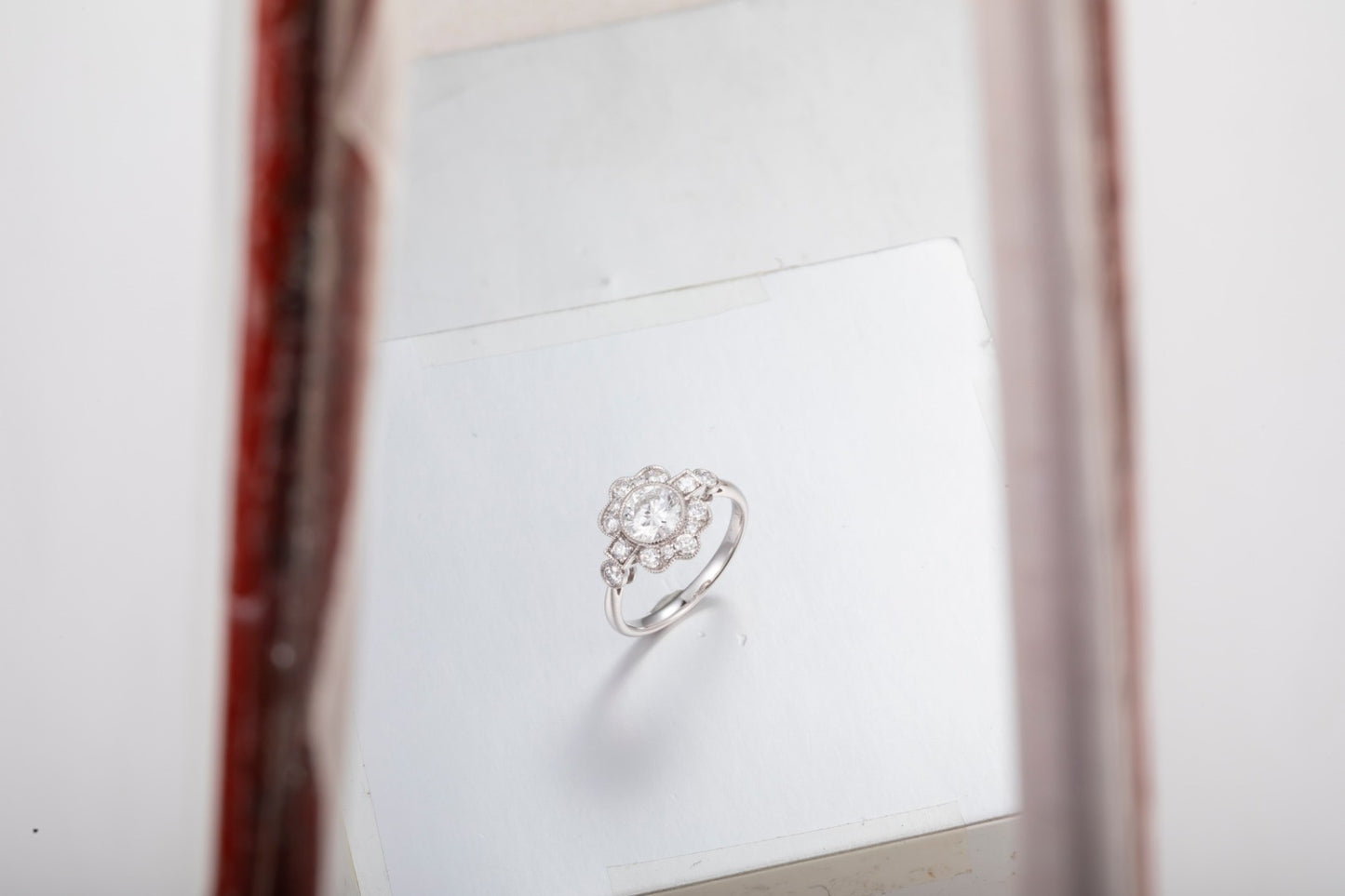 Burton Jewelry - Pt900 Lab Grown Diamond Ring