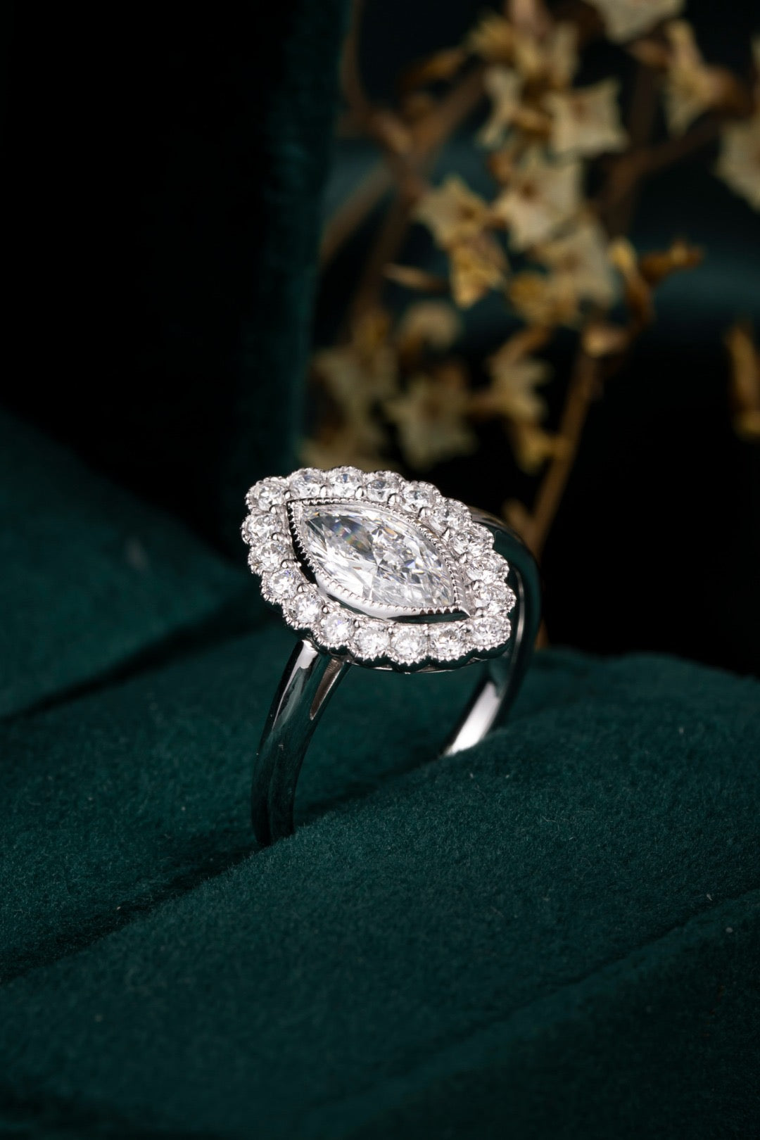 Burton Jewelry - Pt900 Lab Grown Diamond Ring