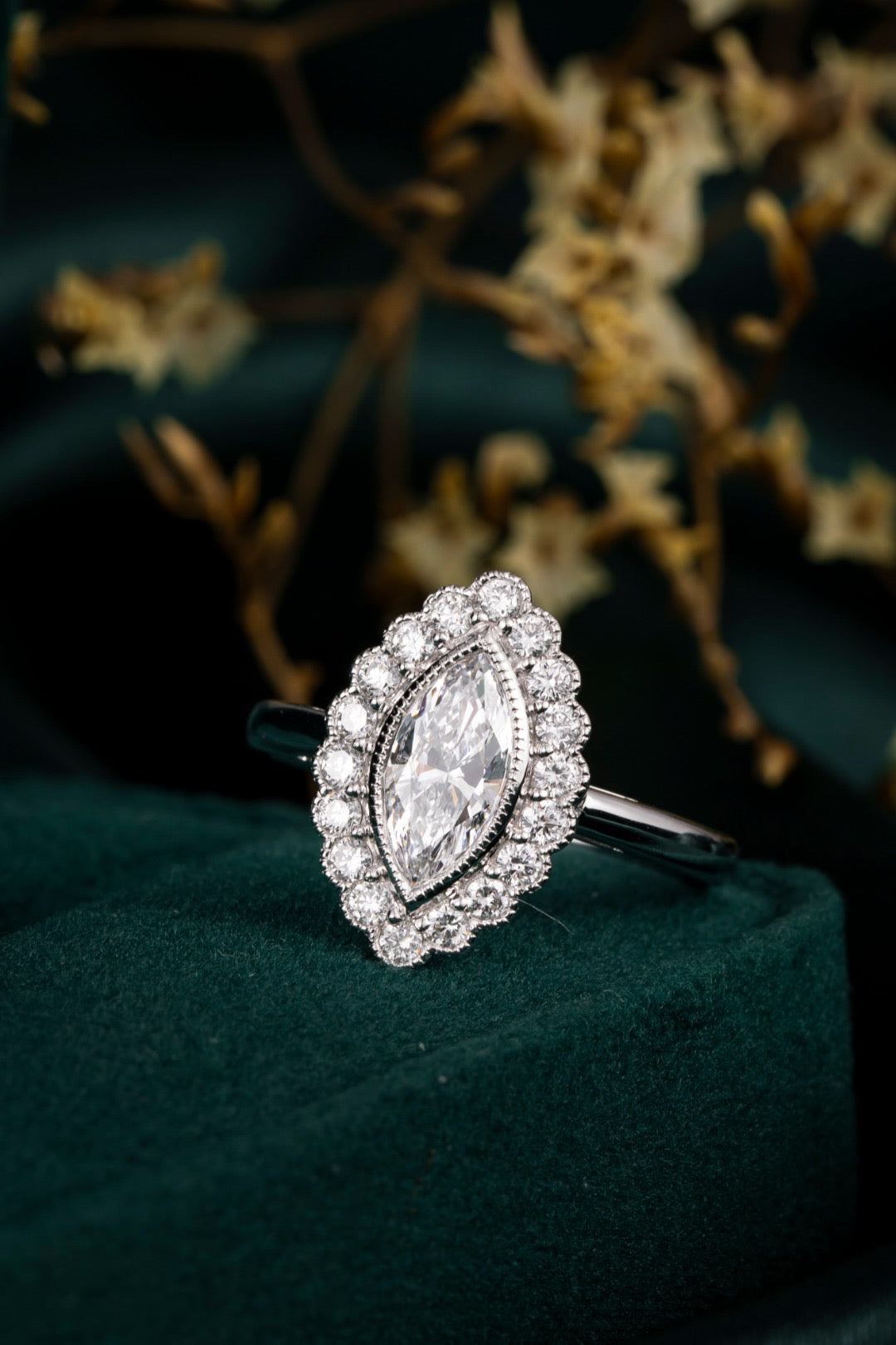 Burton Jewelry - Pt900 Lab Grown Diamond Ring