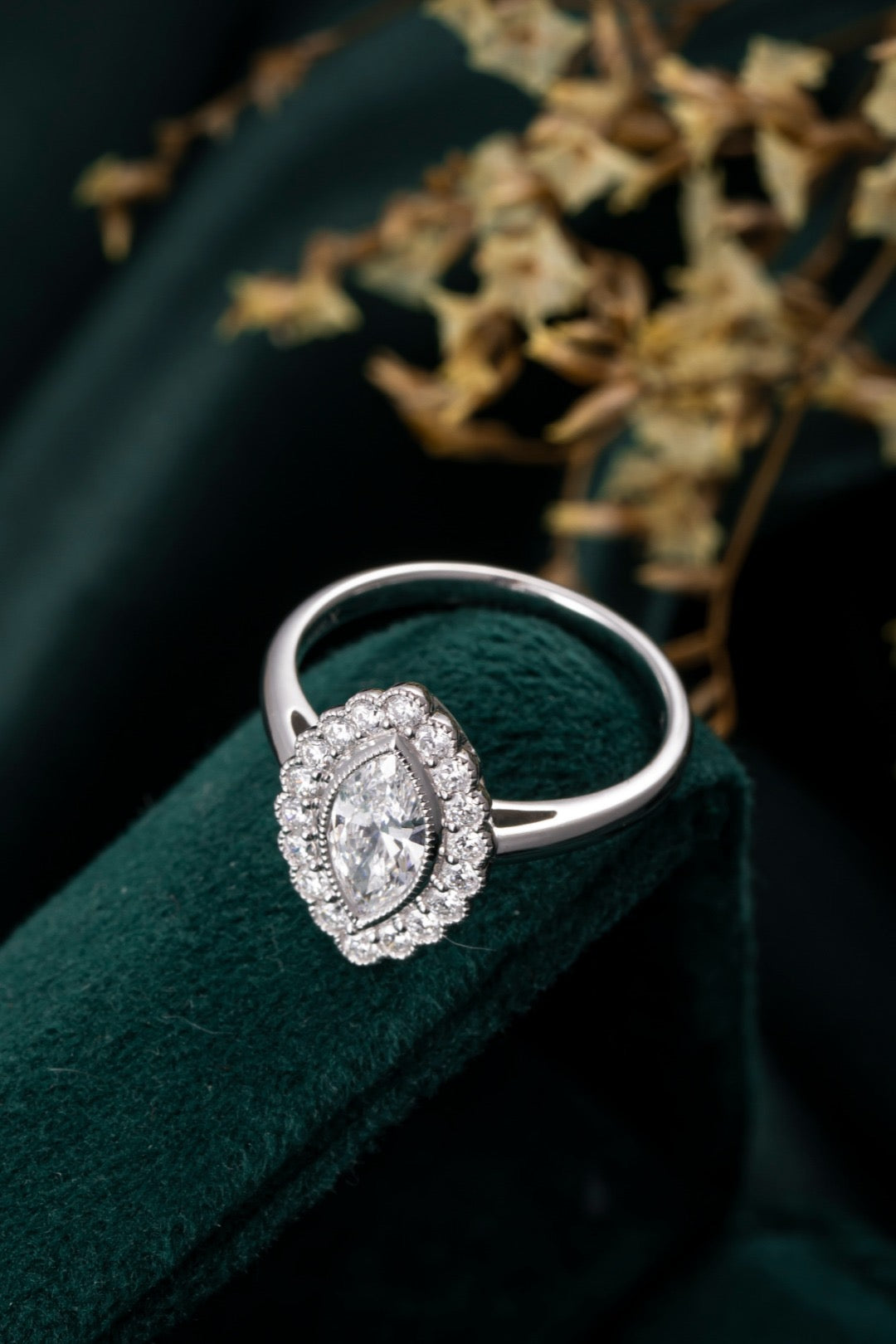 Burton Jewelry - Pt900 Lab Grown Diamond Ring