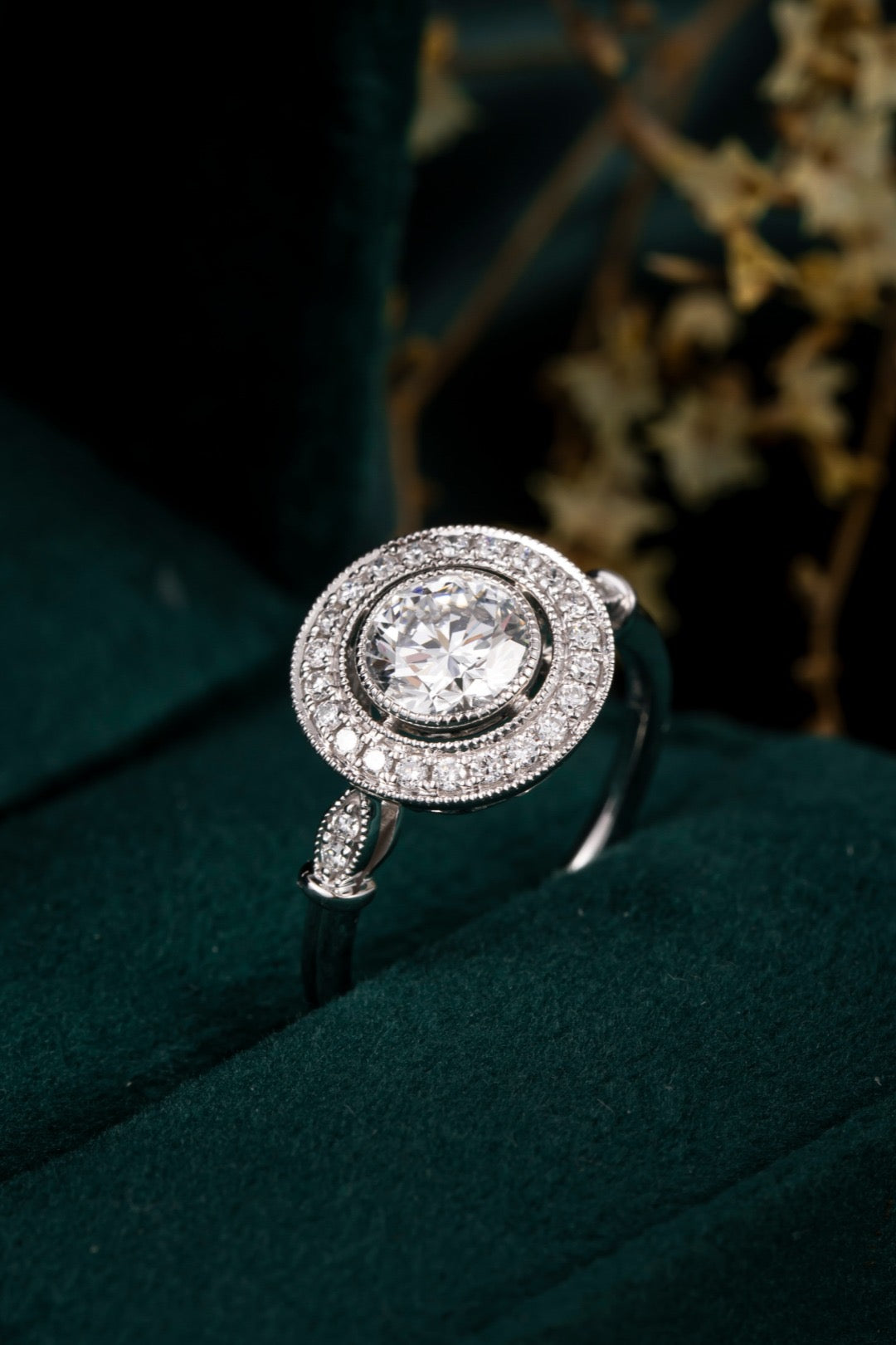 Burton Jewelry - Pt900 Lab Grown Diamond Ring