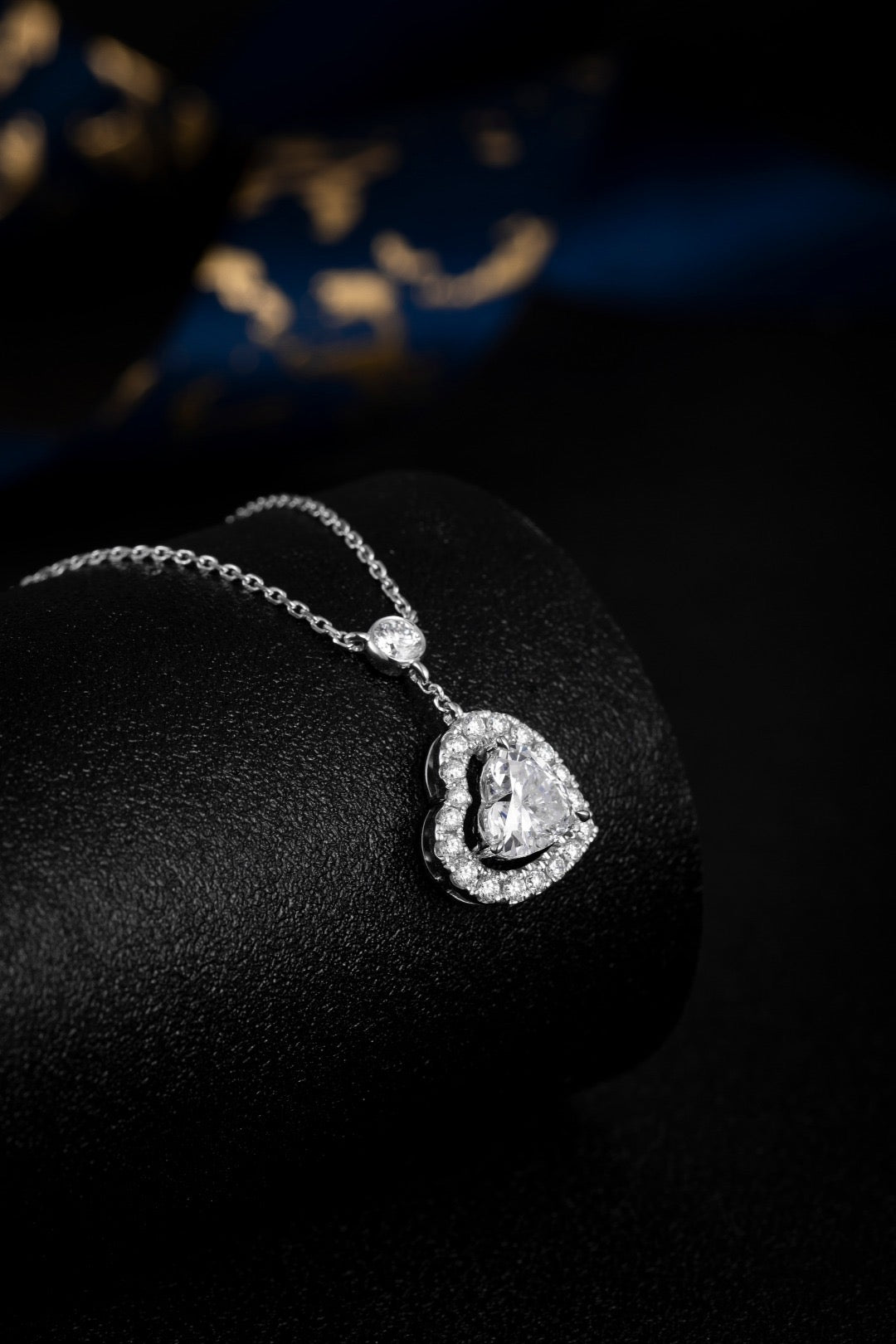 Pt900 Lab Grown Diamond Necklace