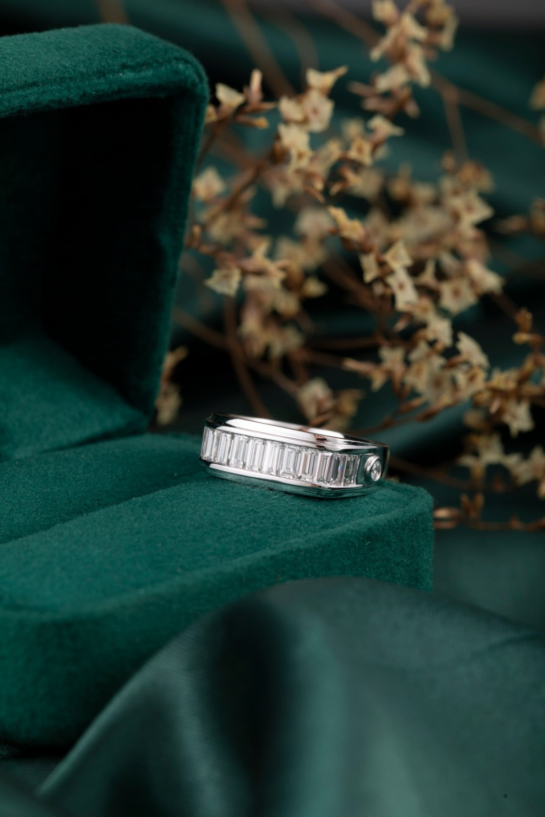 Burton Jewelry - Pt900 Lab Grown Diamond Ring