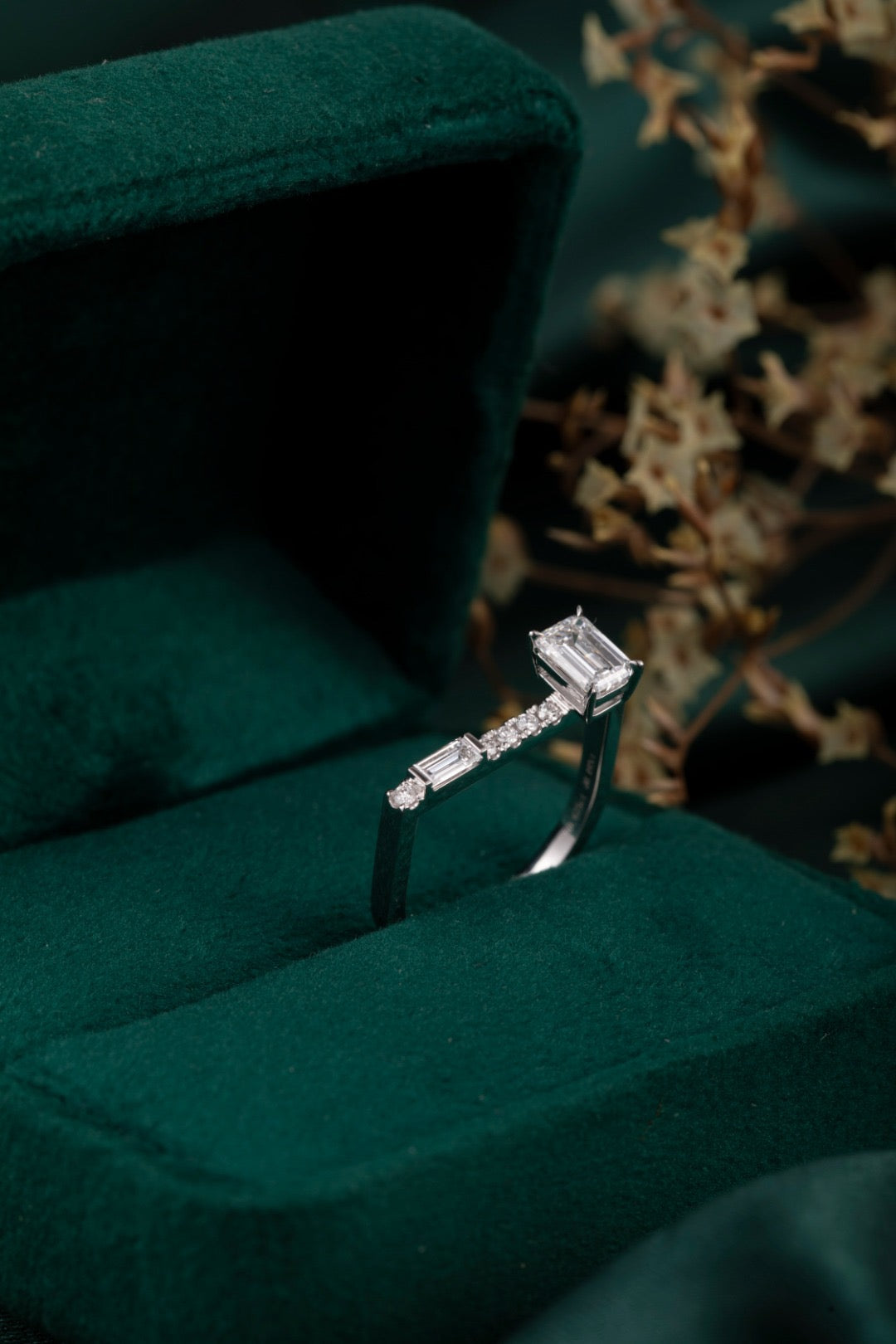 Burton Jewelry - Pt900 Lab Grown Diamond Ring