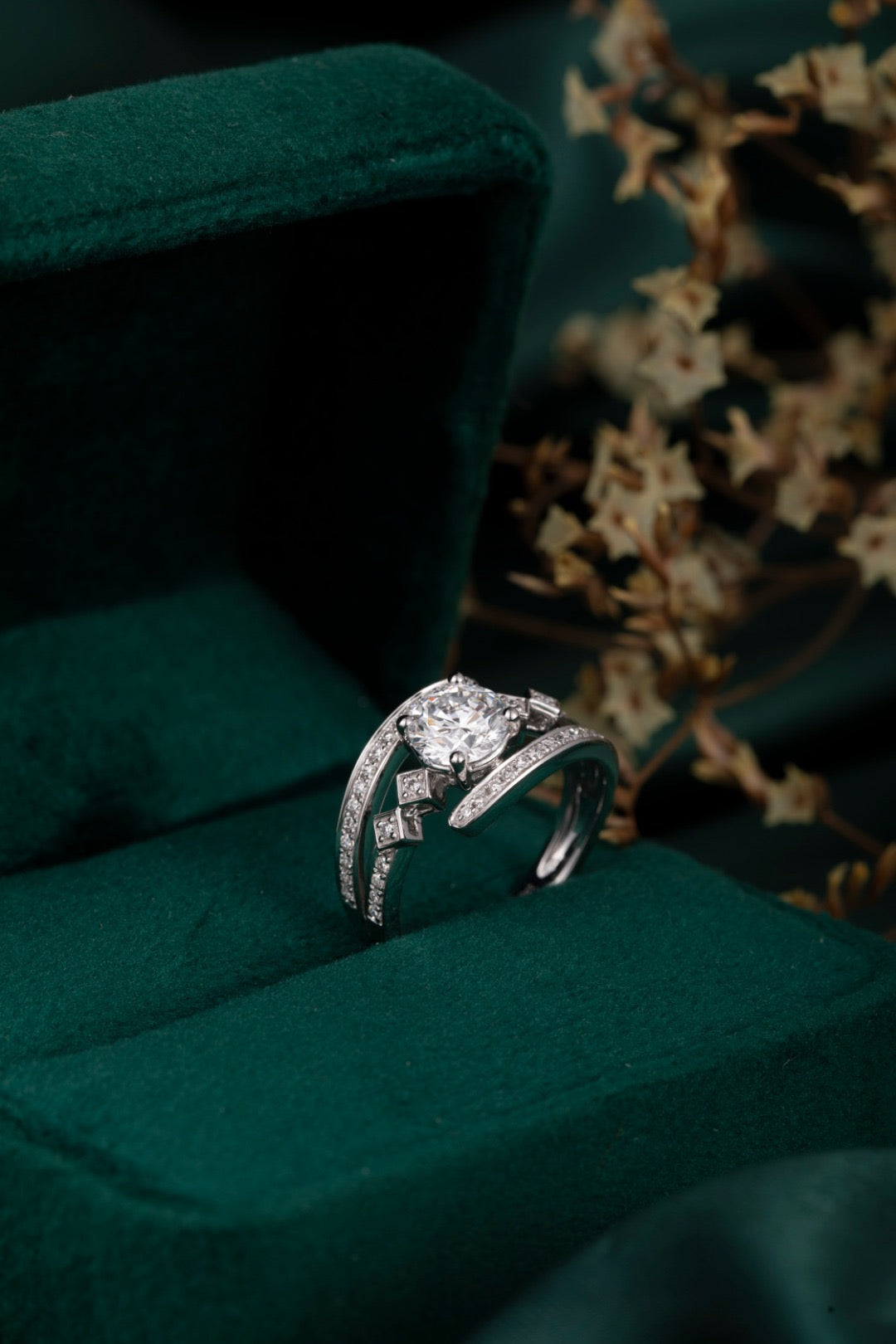 Burton Jewelry - Pt900 Lab Grown Diamond Ring