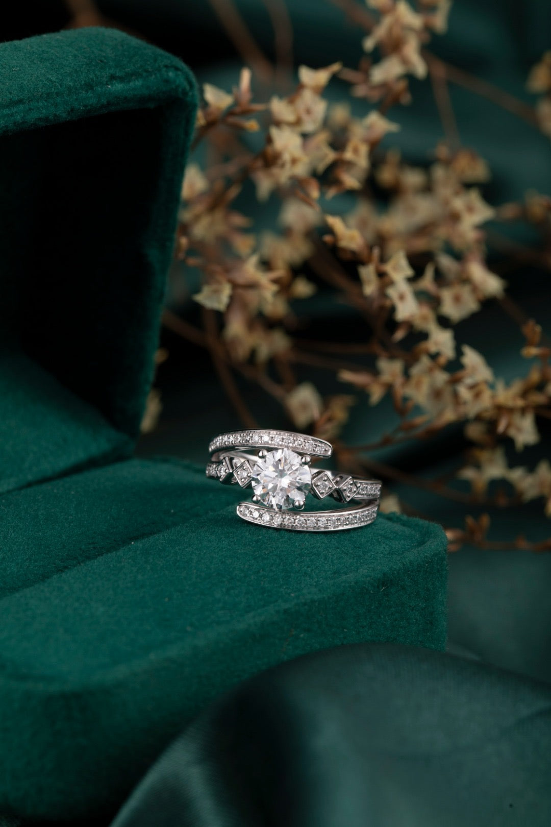 Burton Jewelry - Pt900 Lab Grown Diamond Ring