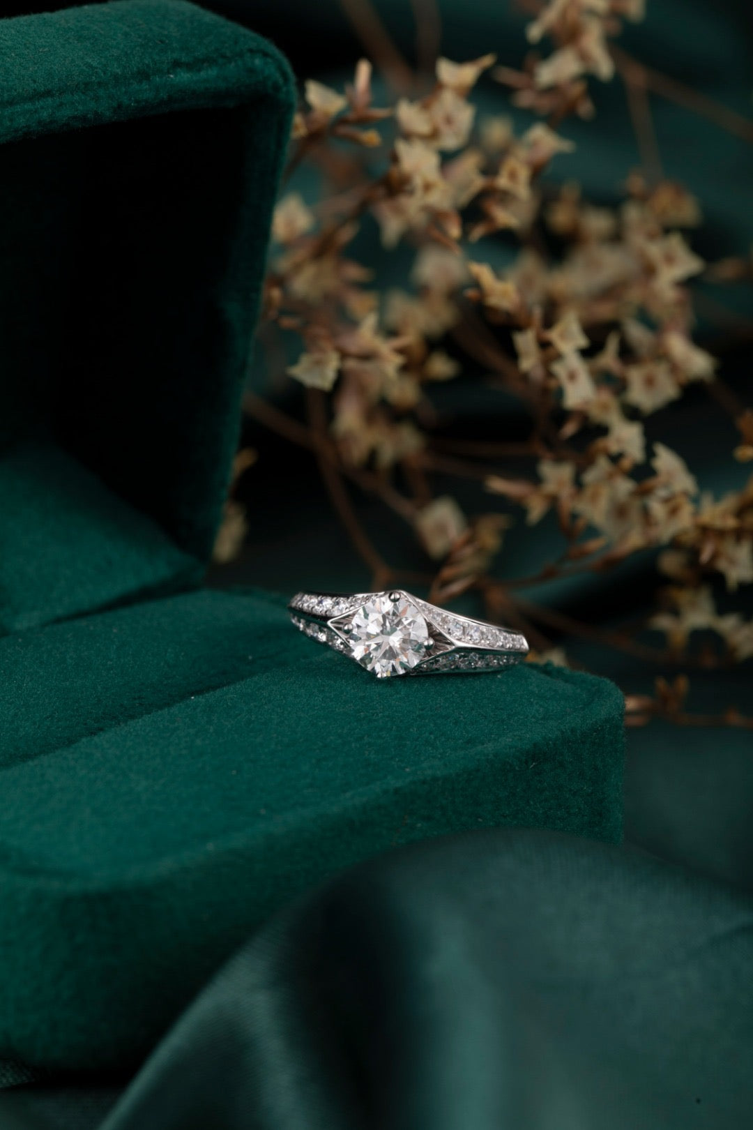 Burton Jewelry - Pt900 Lab Grown Diamond Ring