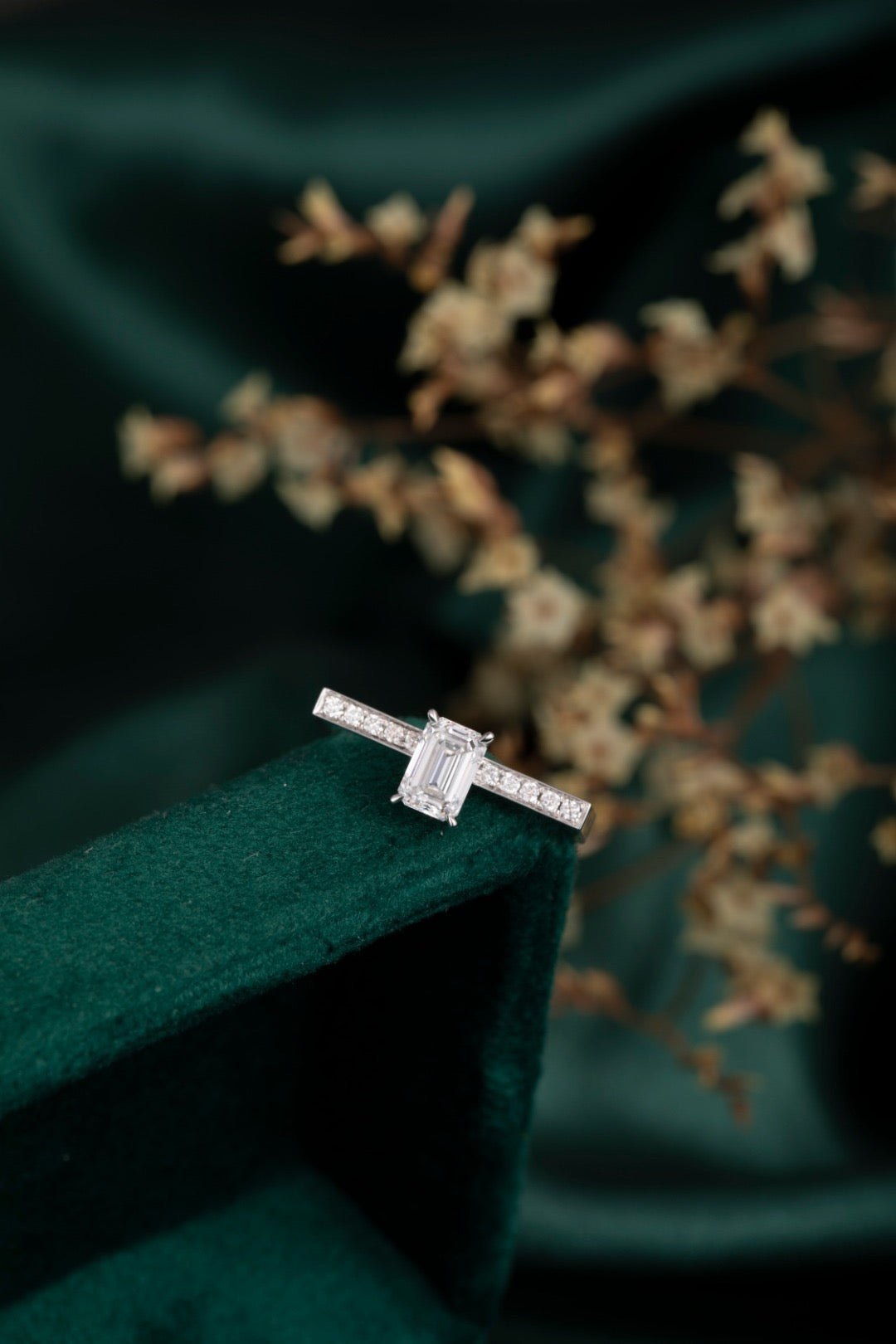 Burton Jewelry - Pt900 Lab Grown Diamond Ring