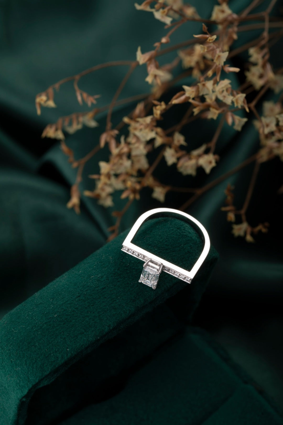 Burton Jewelry - Pt900 Lab Grown Diamond Ring