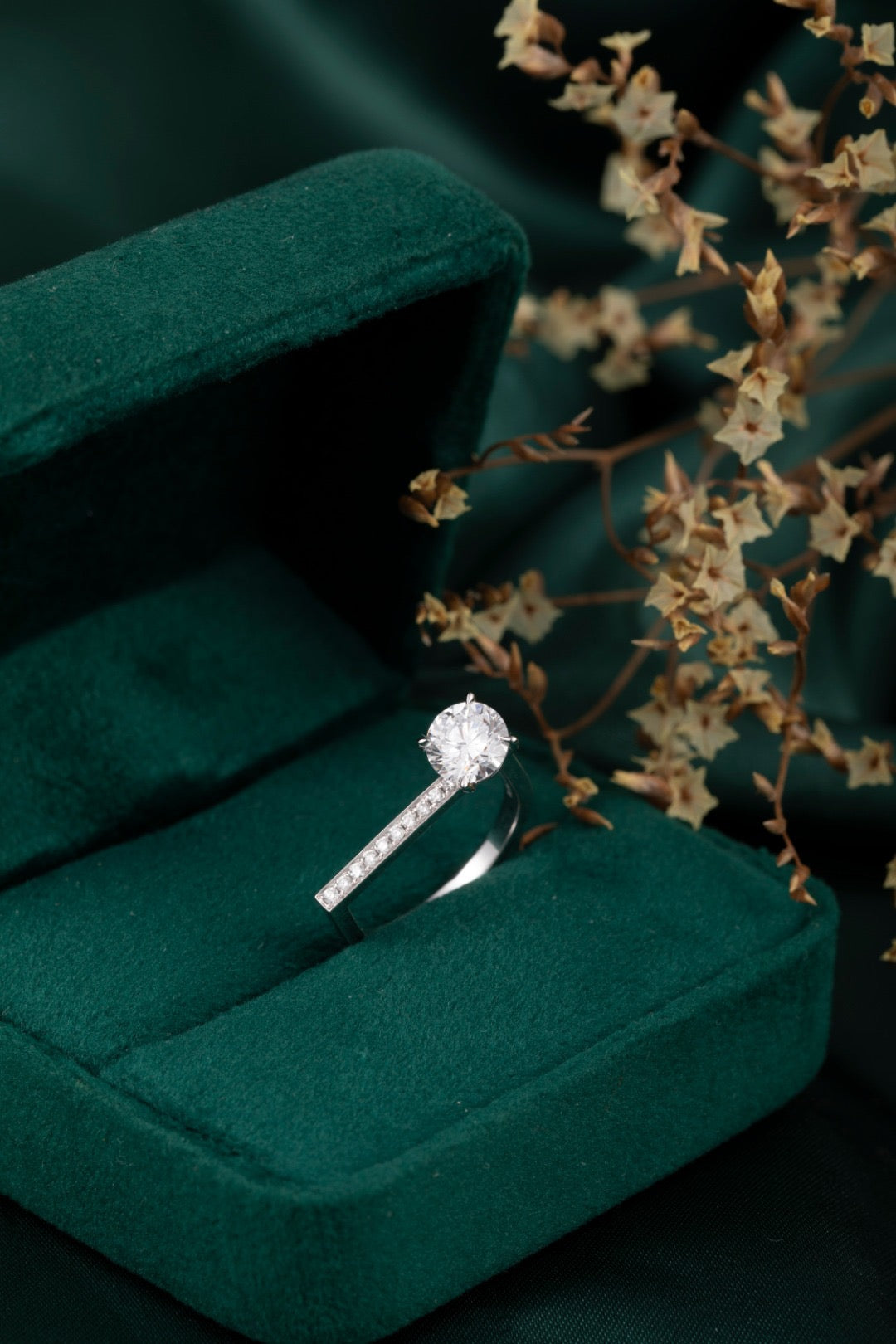 Burton Jewelry - Pt900 Lab Grown Diamond Ring