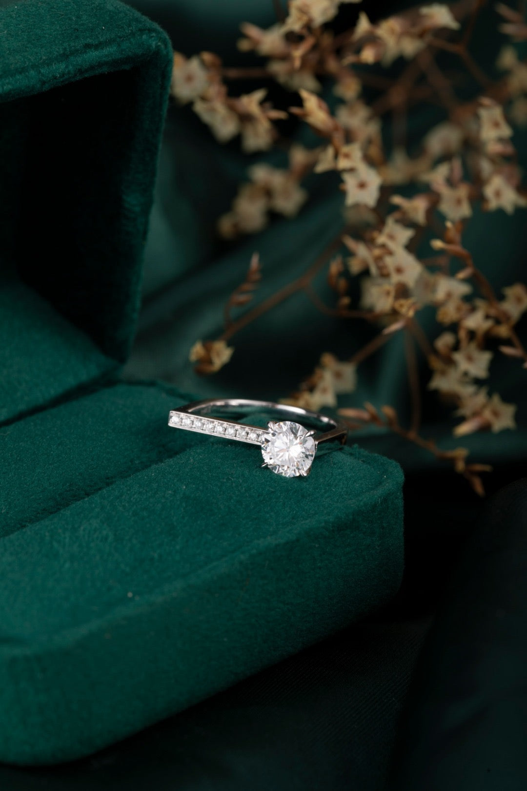 Burton Jewelry - Pt900 Lab Grown Diamond Ring