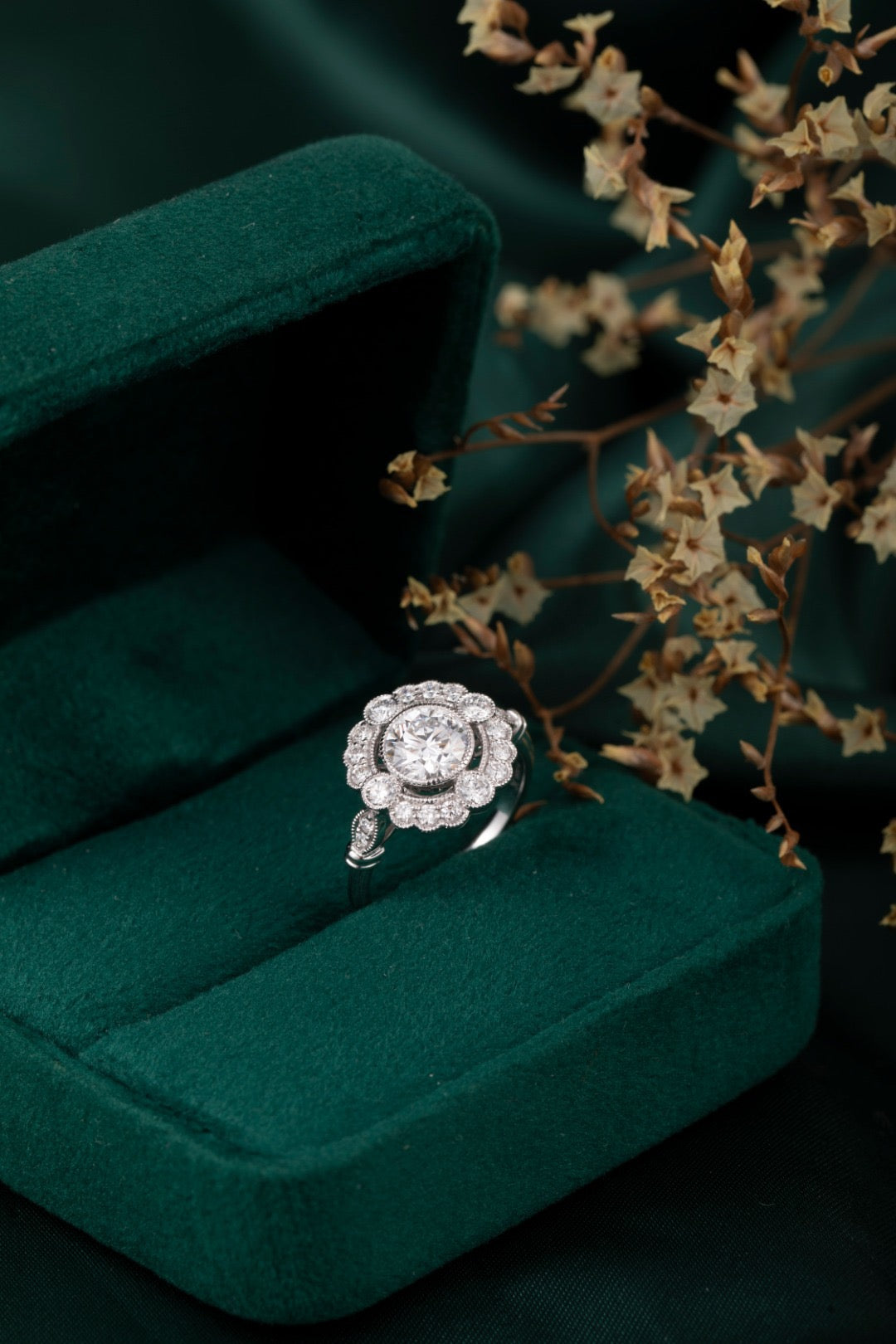 Burton Jewelry - Pt900 Lab Grown Diamond Ring