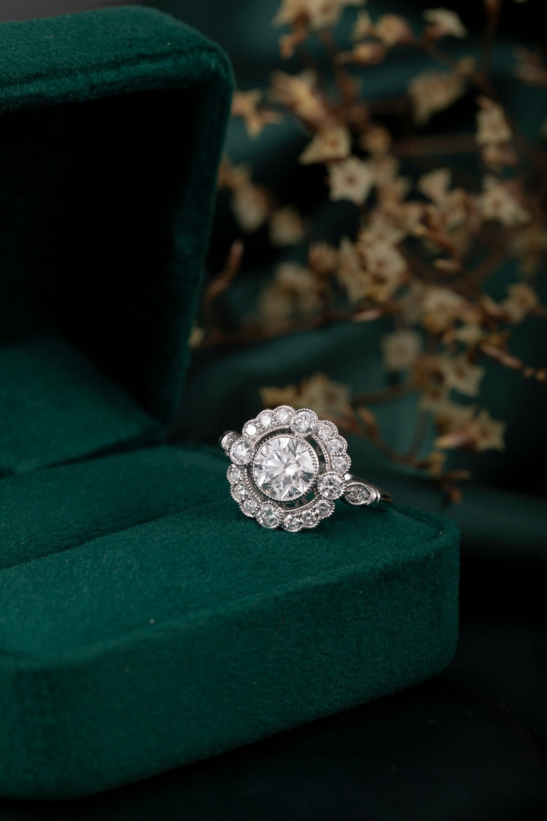 Burton Jewelry - Pt900 Lab Grown Diamond Ring