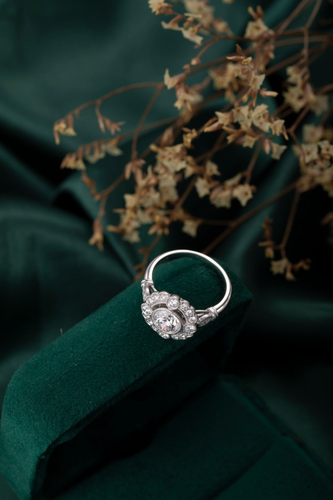 Burton Jewelry - Pt900 Lab Grown Diamond Ring