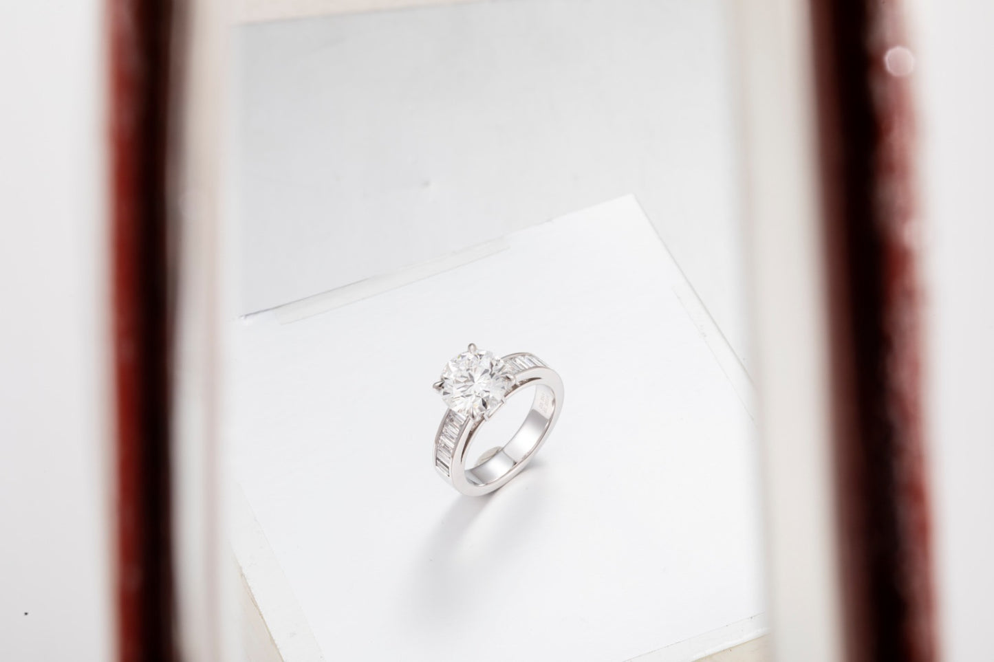Burton Jewelry - Pt900 Lab Grown Diamond Ring 3.0CT