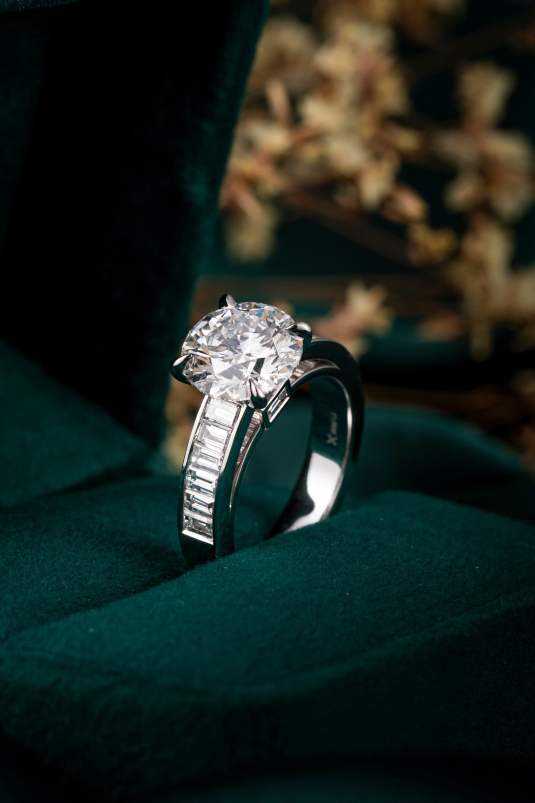 Burton Jewelry - Pt900 Lab Grown Diamond Ring 3.0CT