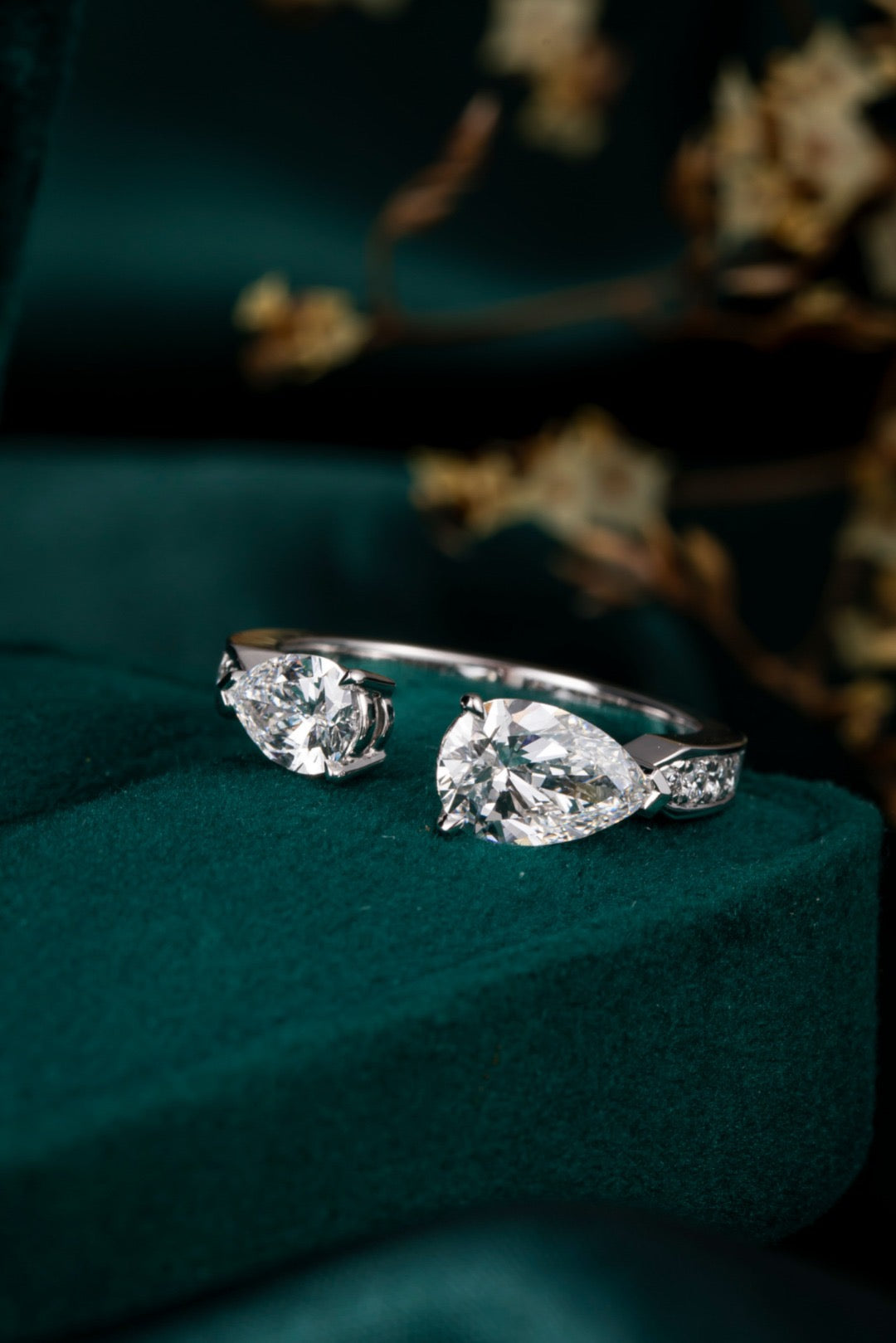 Burton Jewelry - Pt900 Lab Grown Diamond Ring