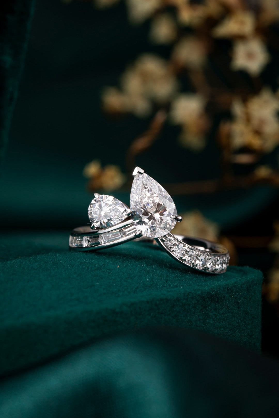 Burton Jewelry - Pt900 Lab Grown Diamond Ring