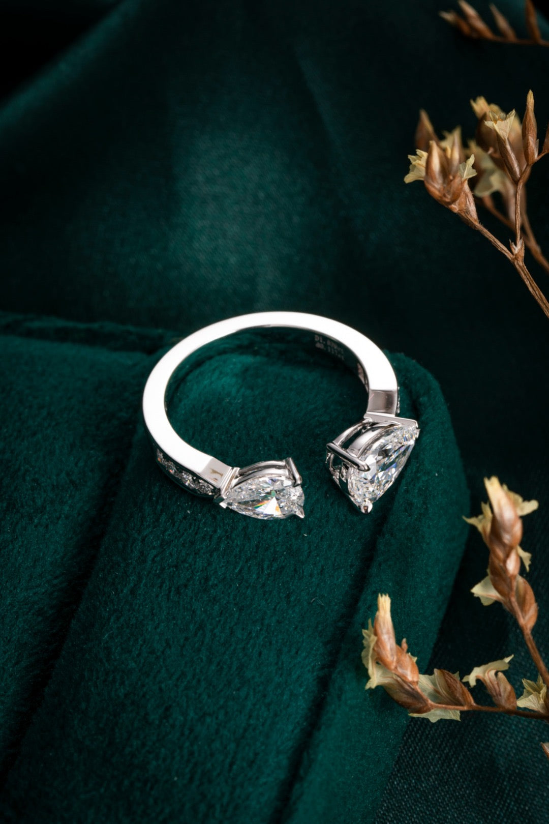 Burton Jewelry - Pt900 Lab Grown Diamond Ring