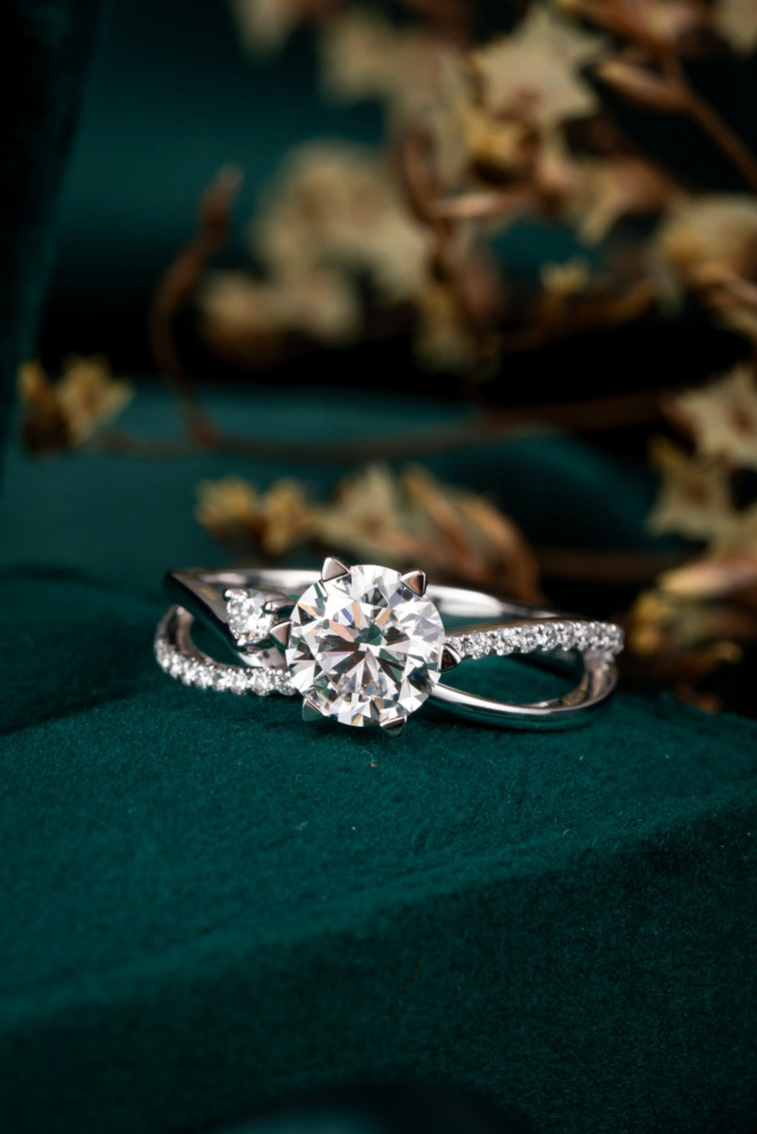Burton Jewelry - Pt900 Lab Grown Diamond Ring