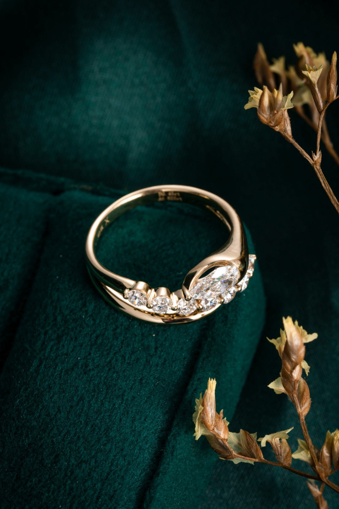 Burton Jewelry - 14K Lab Grown Diamond Ring