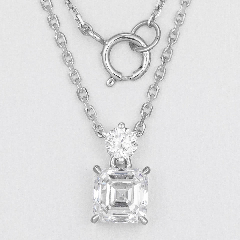 14K Lab Grown Diamond Necklace