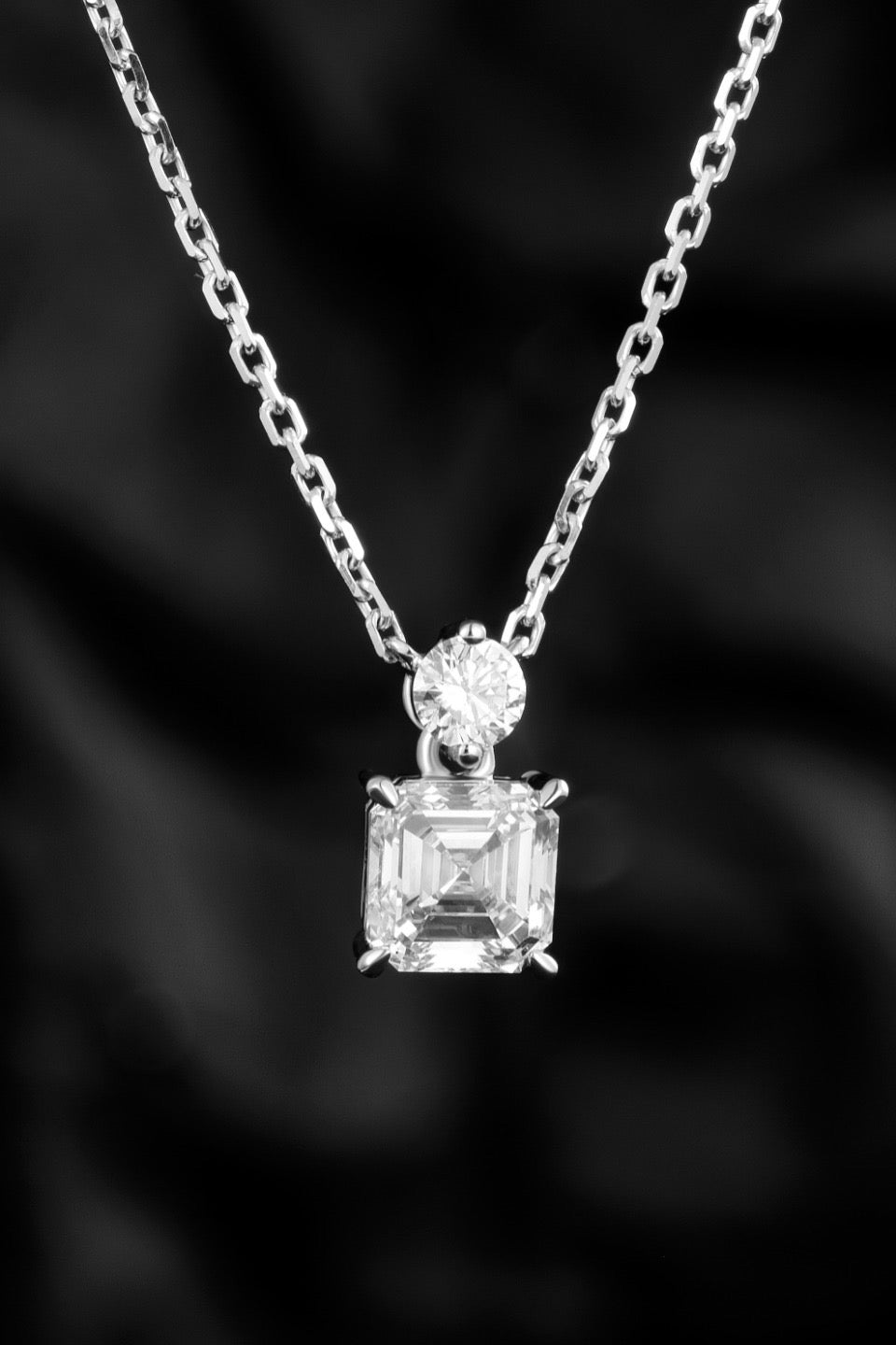 14K Lab Grown Diamond Necklace