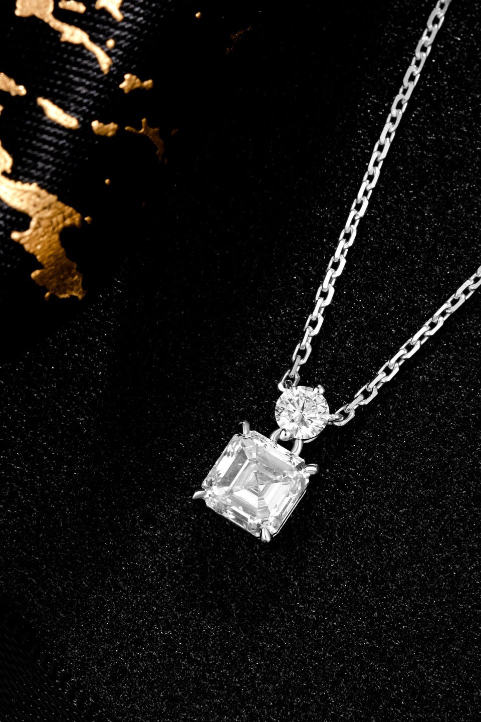 14K Lab Grown Diamond Necklace