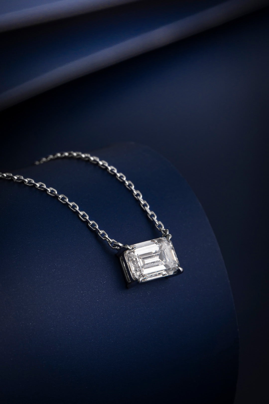 Pt900 Lab Grown Diamond Necklace
