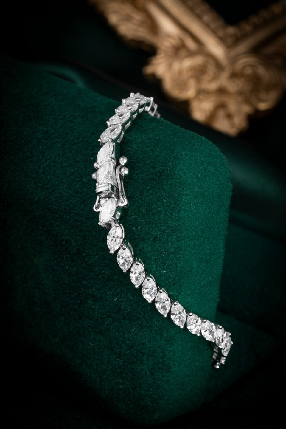 14K Lab Grown Diamond Bracelet