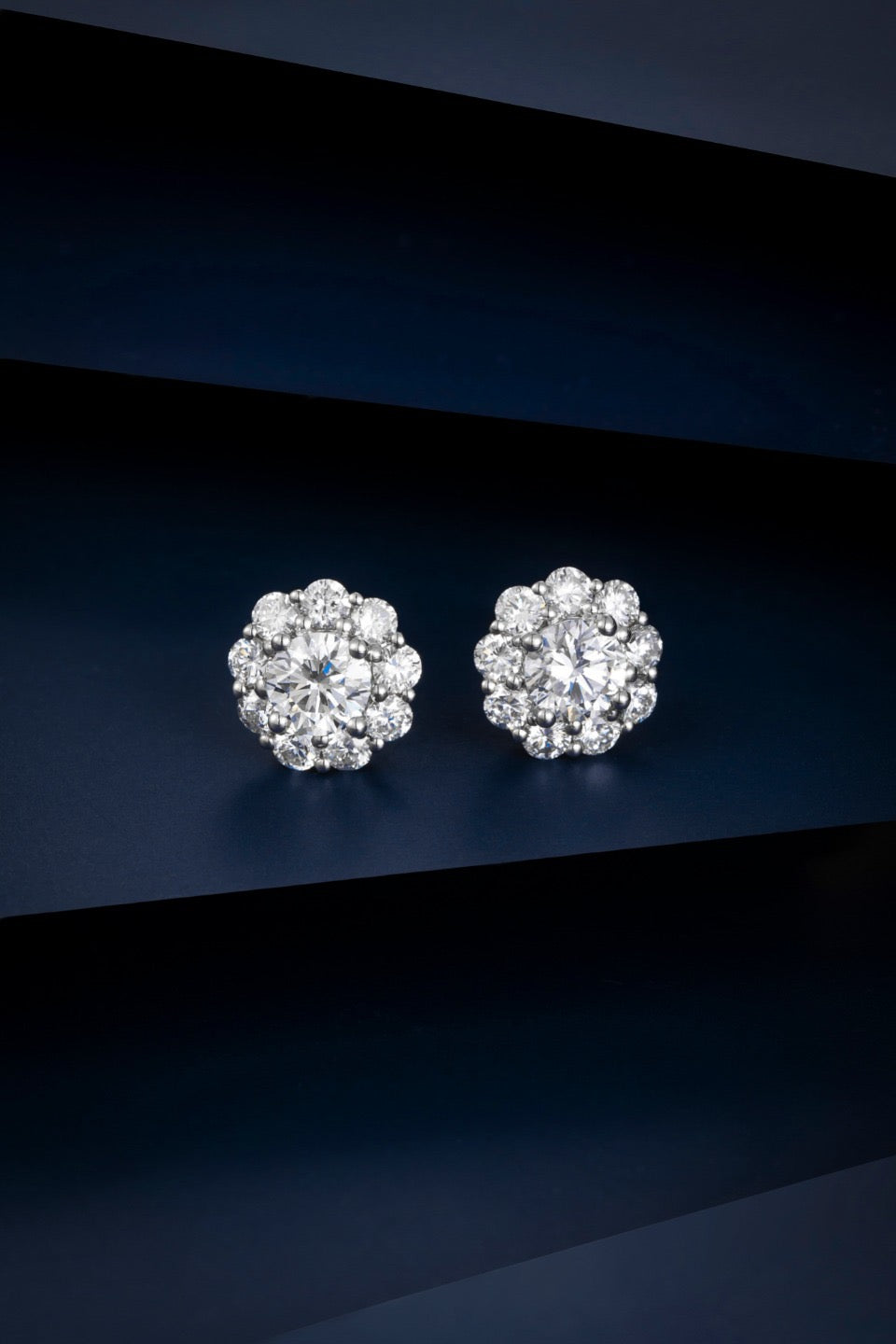 14K Lab Grown Diamond Earrings
