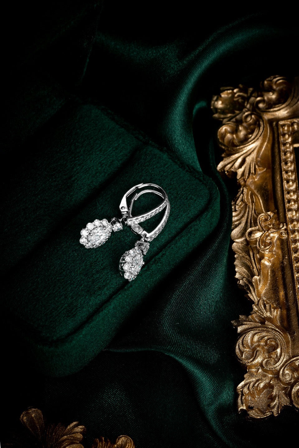 14K Lab Grown Diamond Earrings