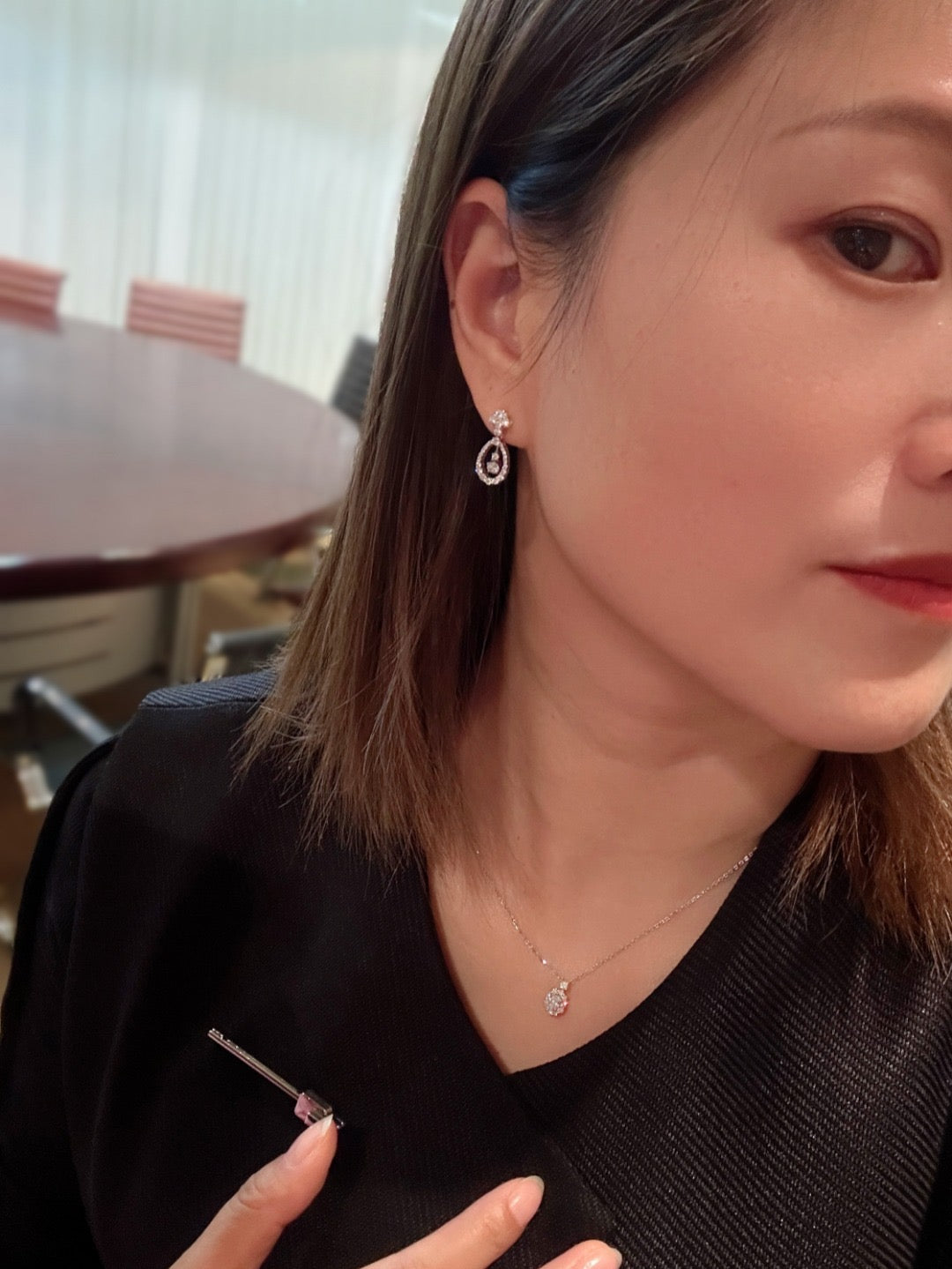 14K Lab Grown Diamond Earrings