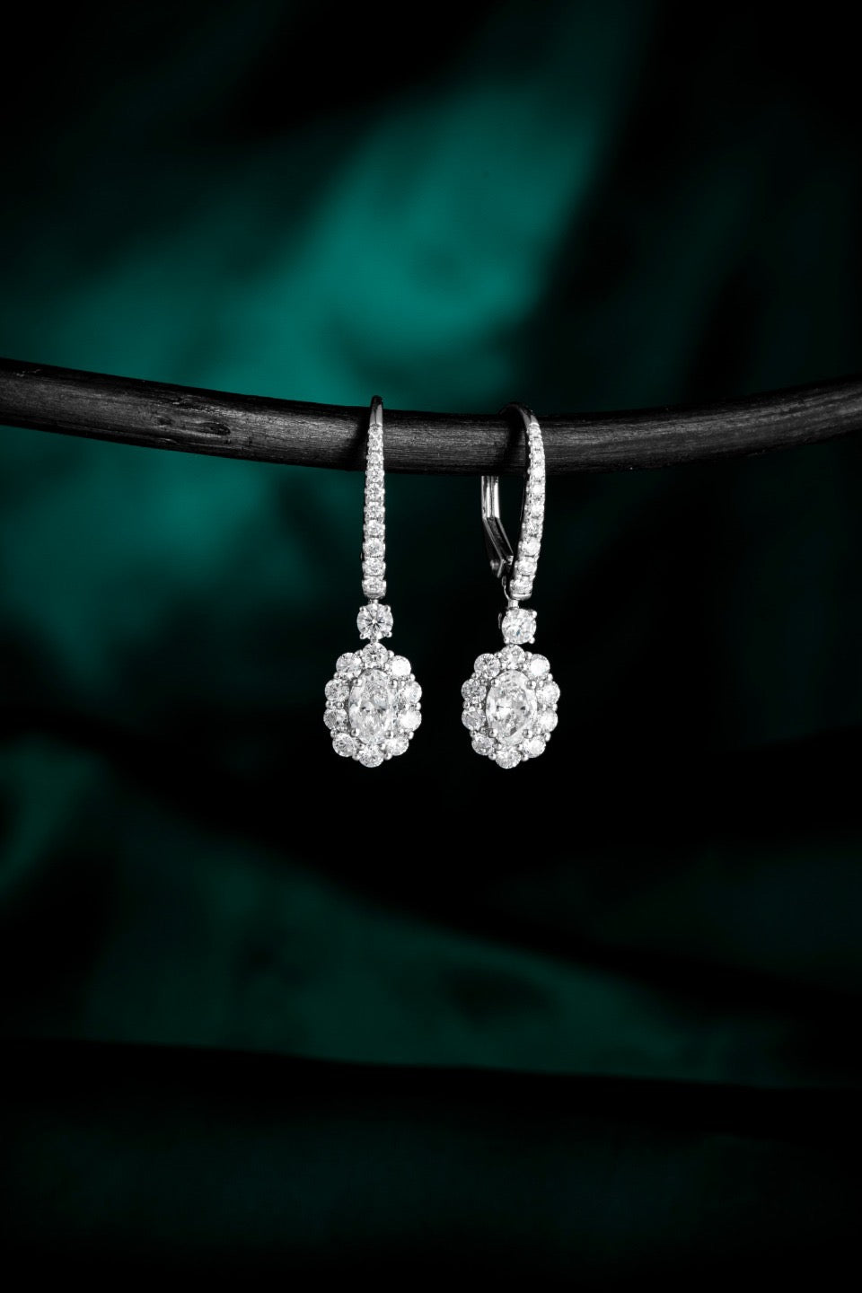 14K Lab Grown Diamond Earrings