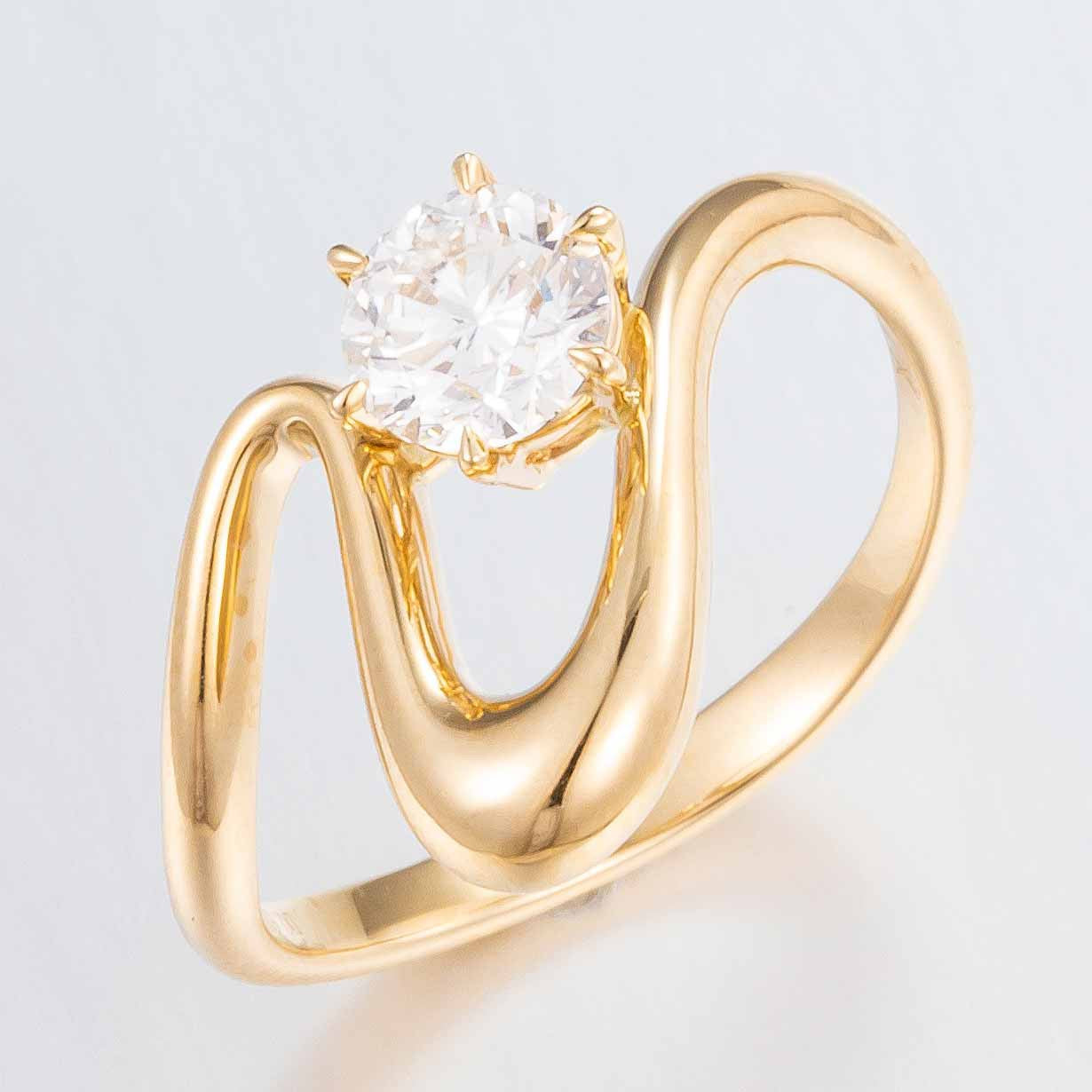 14K Lab Grown Diamond Ring