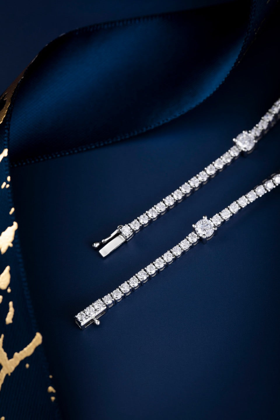14K Lab Grown Diamond Bracelet