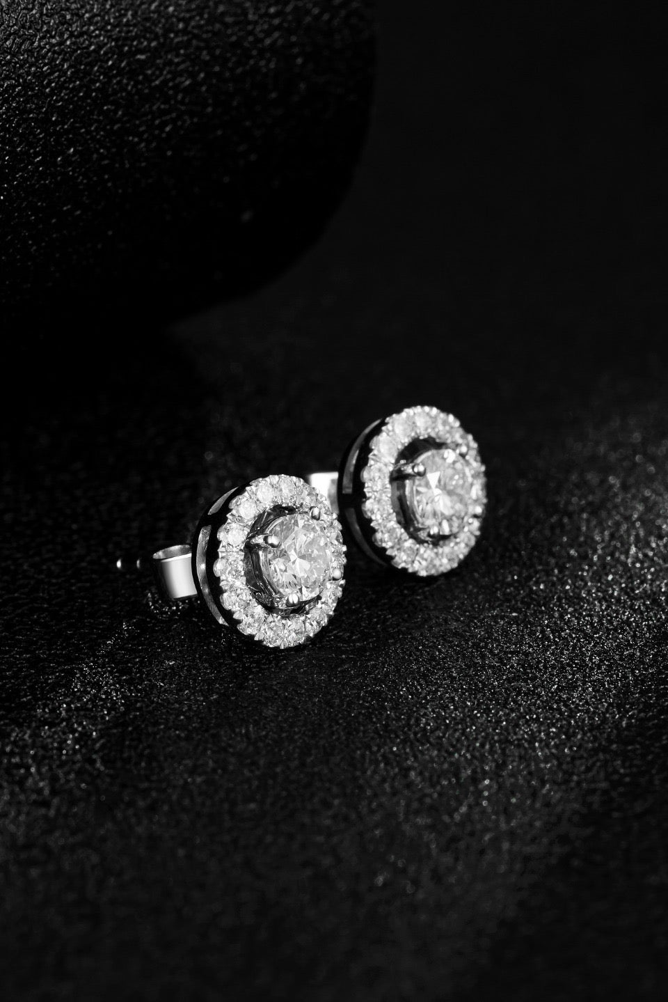 14K Lab Grown Diamond Earrings