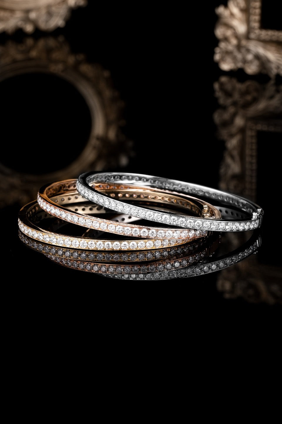 14K Lab Grown Diamond Bracelet 45*55