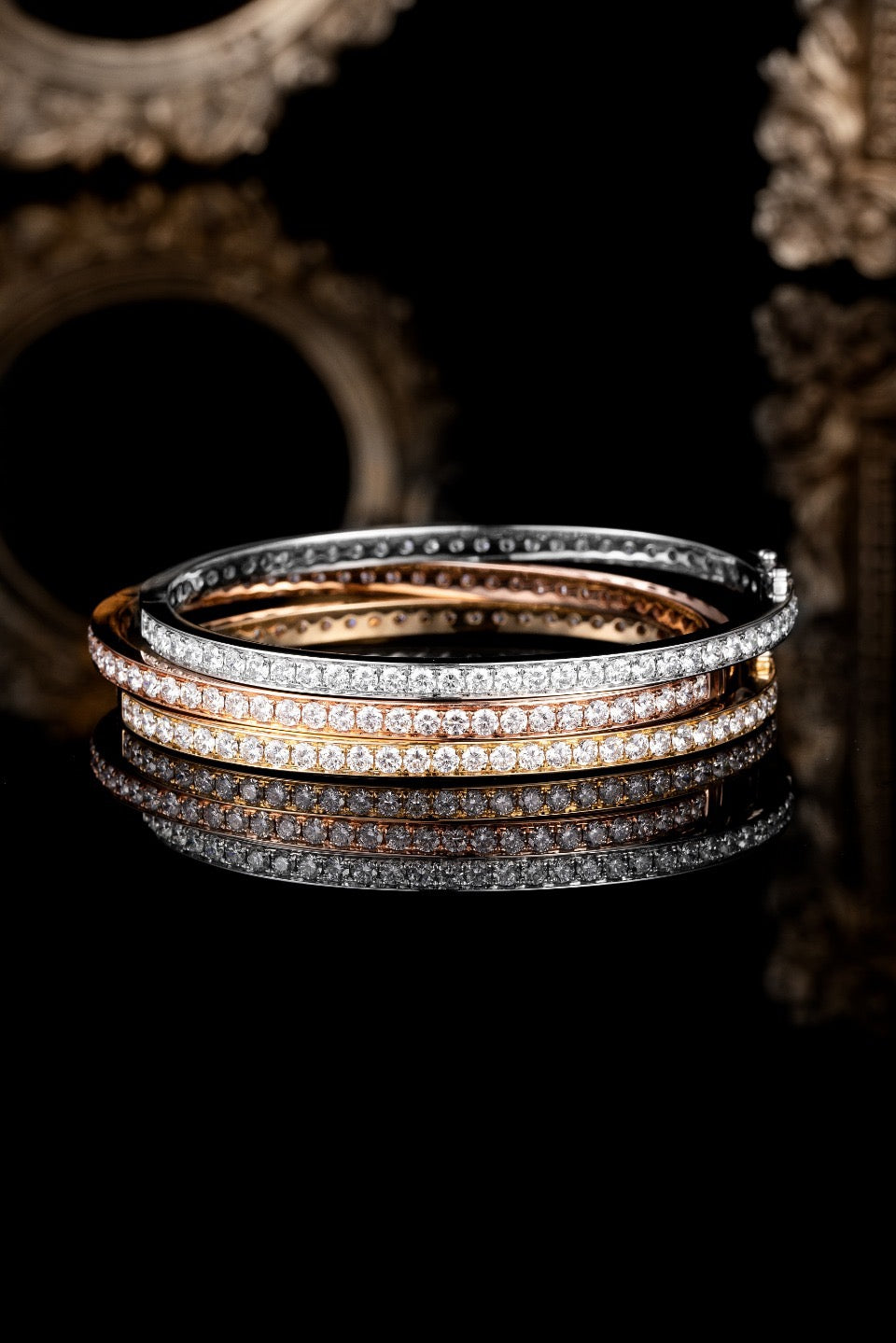 14K Lab Grown Diamond Bracelet 45*55