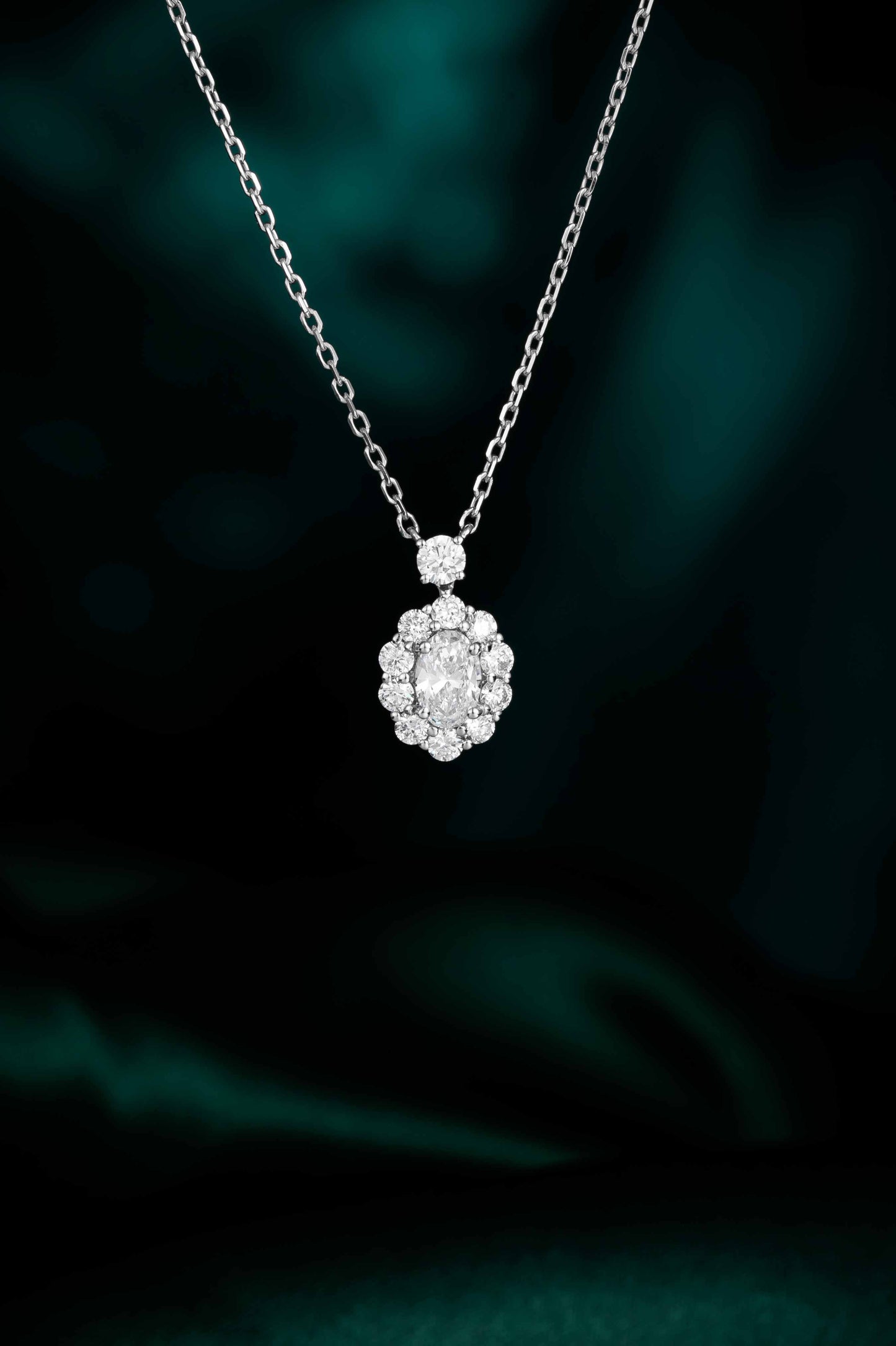 14K Lab Grown Diamond Necklace