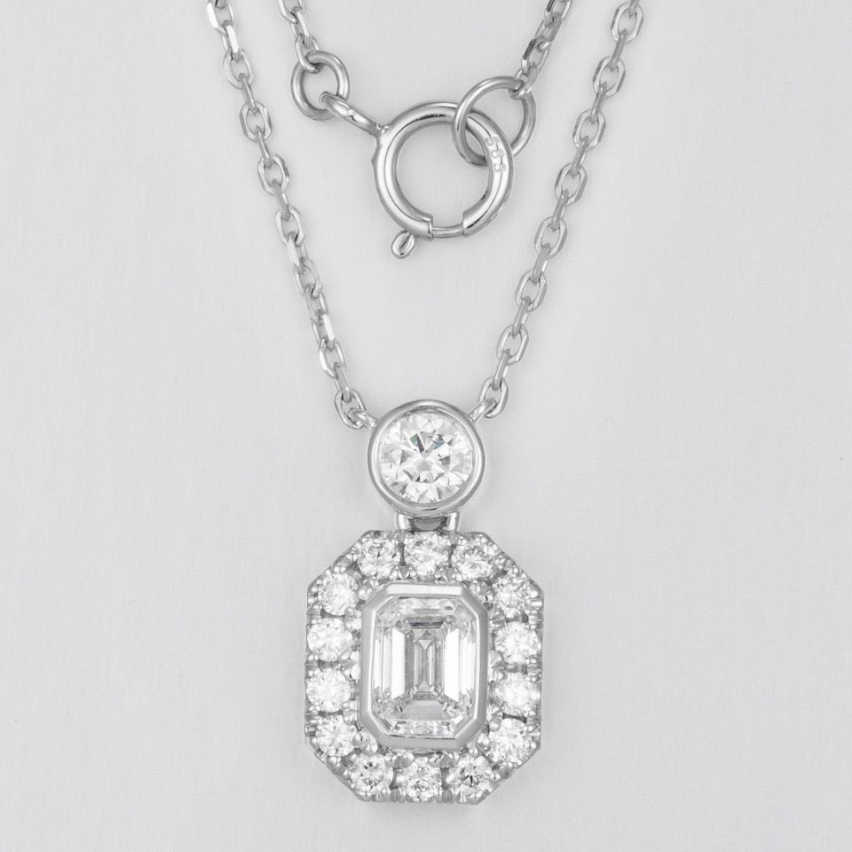 14K Lab Grown Diamond Necklace