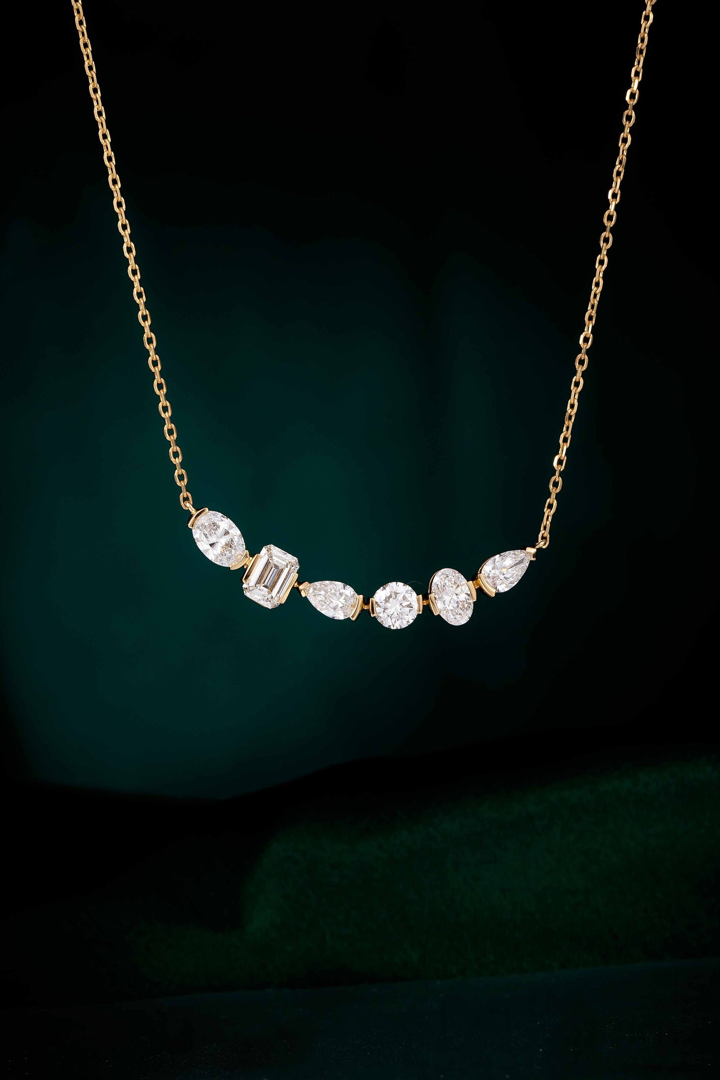 14K Lab Grown Diamond Necklace