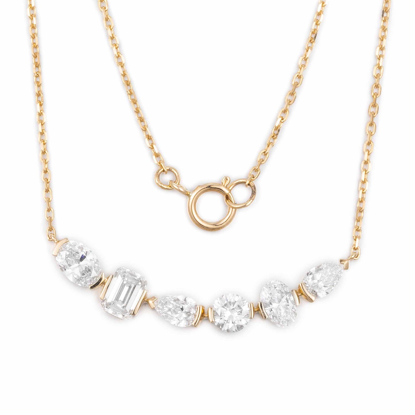 14K Lab Grown Diamond Necklace