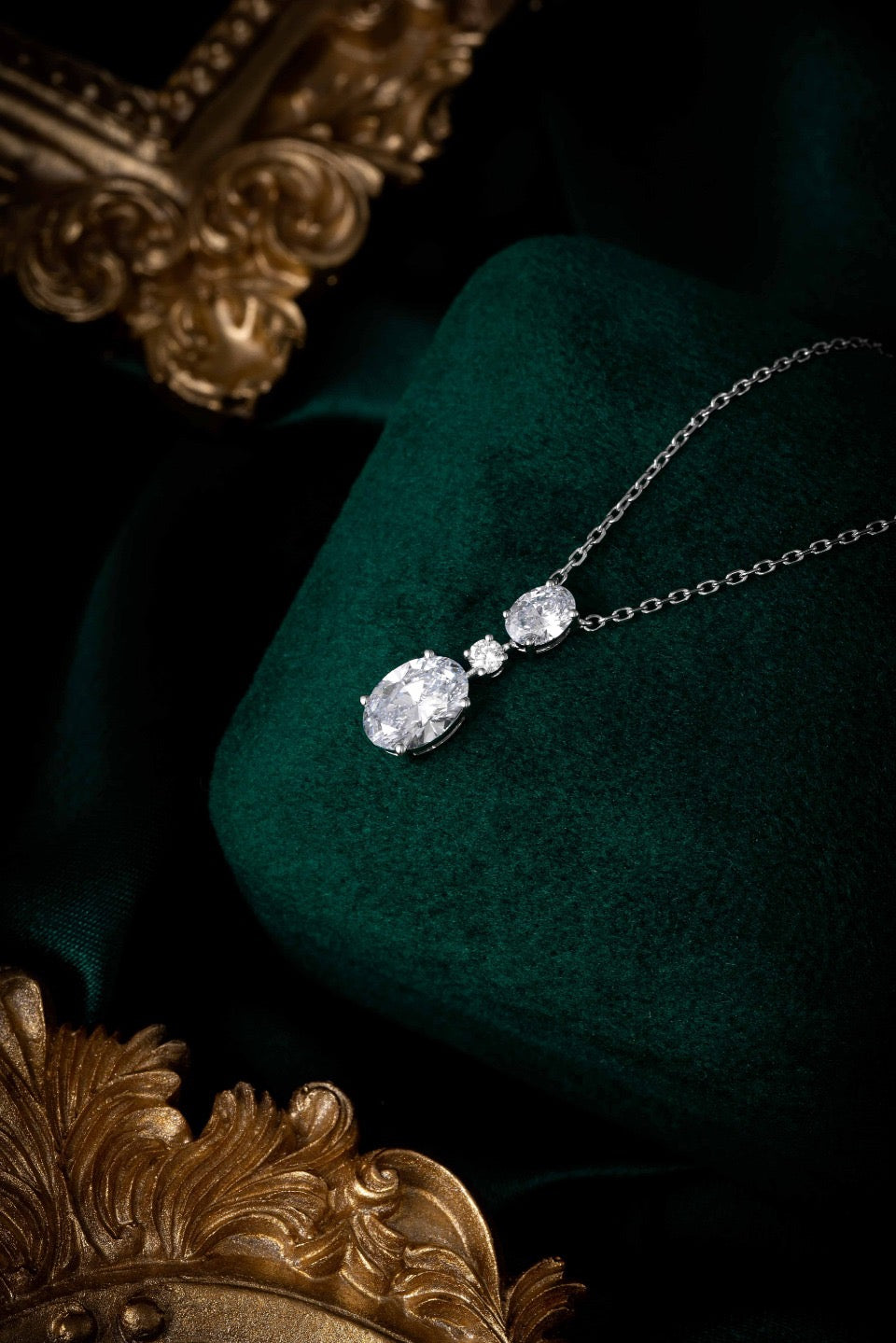 14K Lab Grown Diamond Necklace