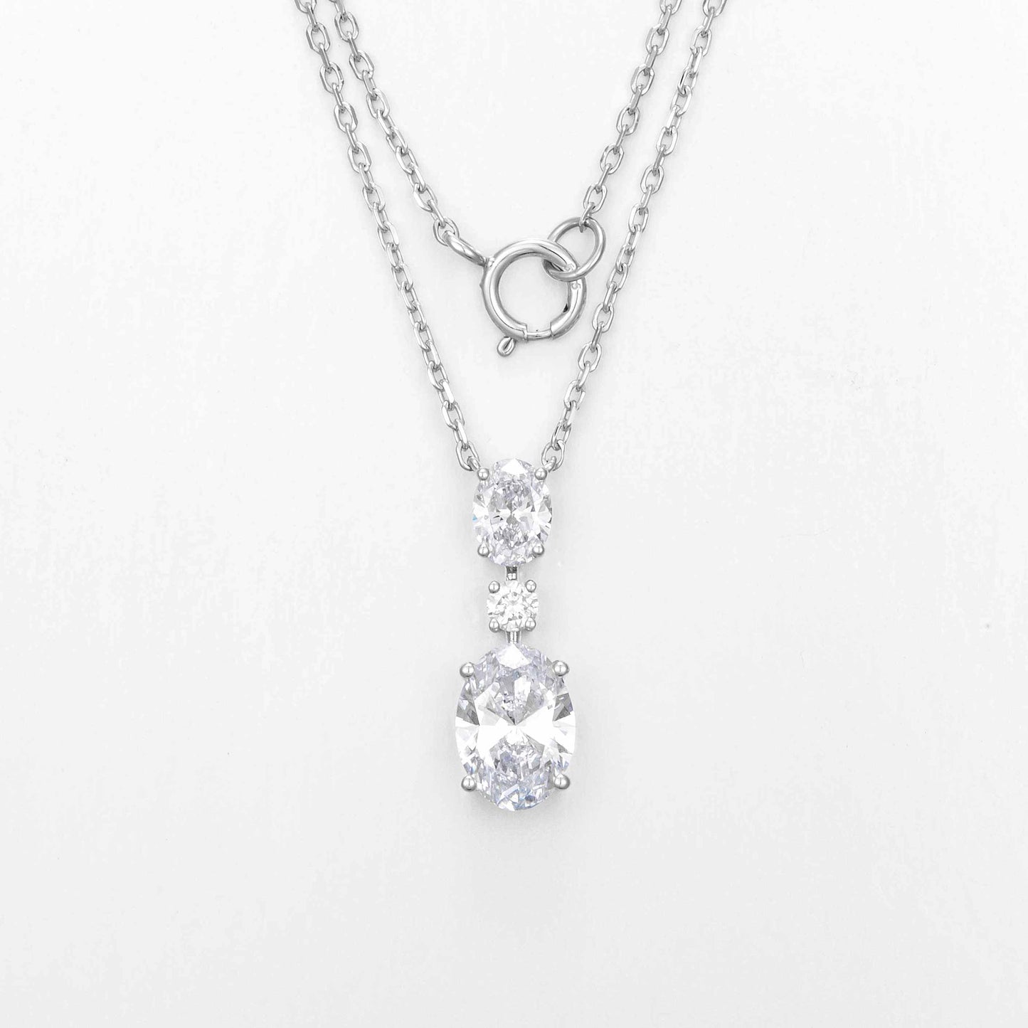 14K Lab Grown Diamond Necklace