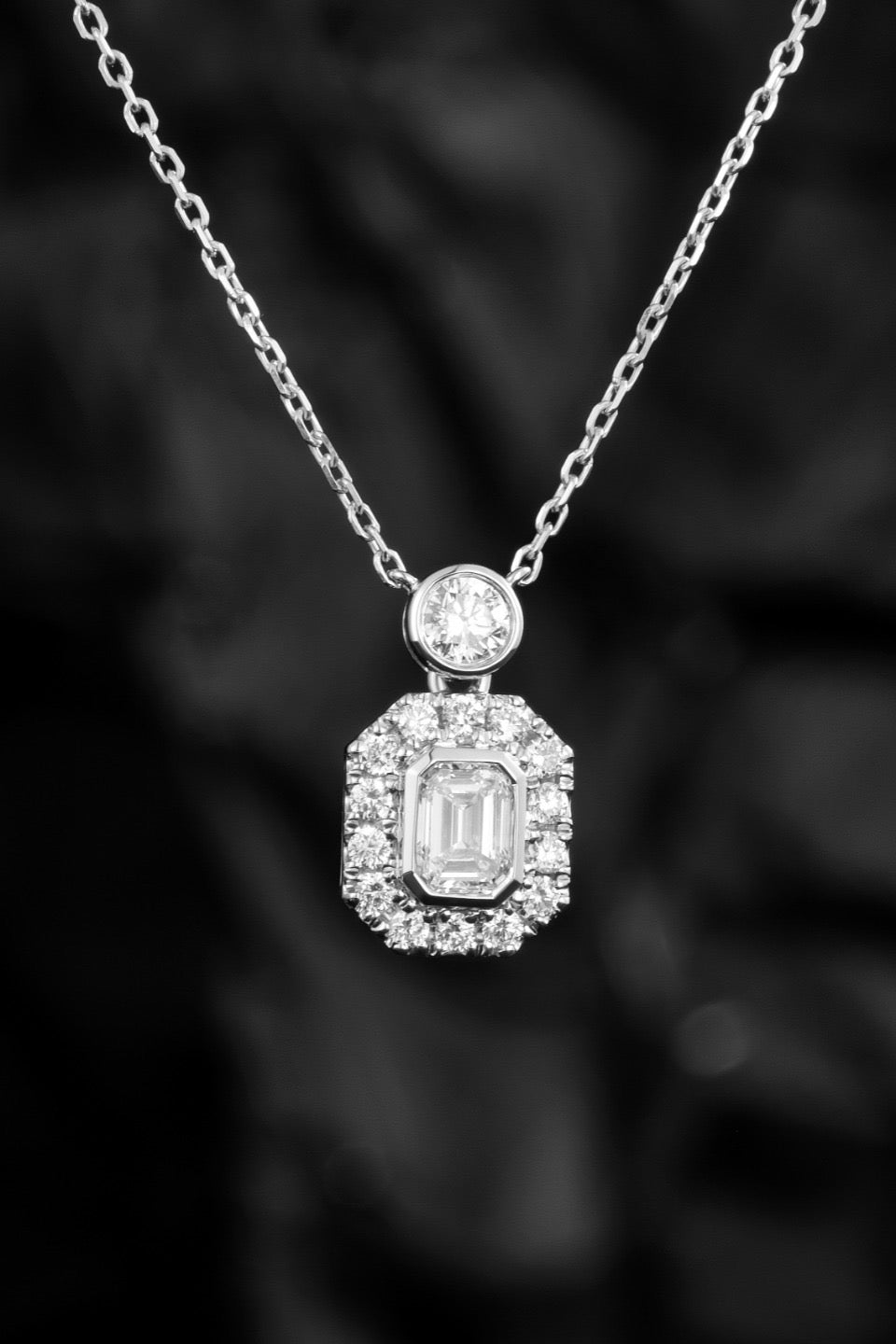 14K Lab Grown Diamond Necklace
